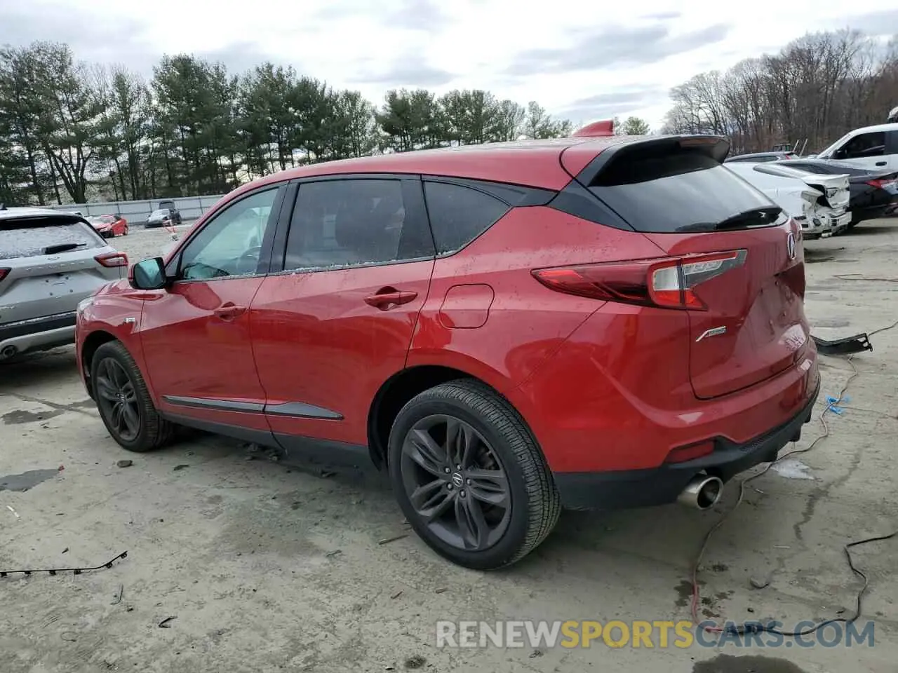 2 Photograph of a damaged car 5J8TC2H62KL020889 ACURA RDX 2019