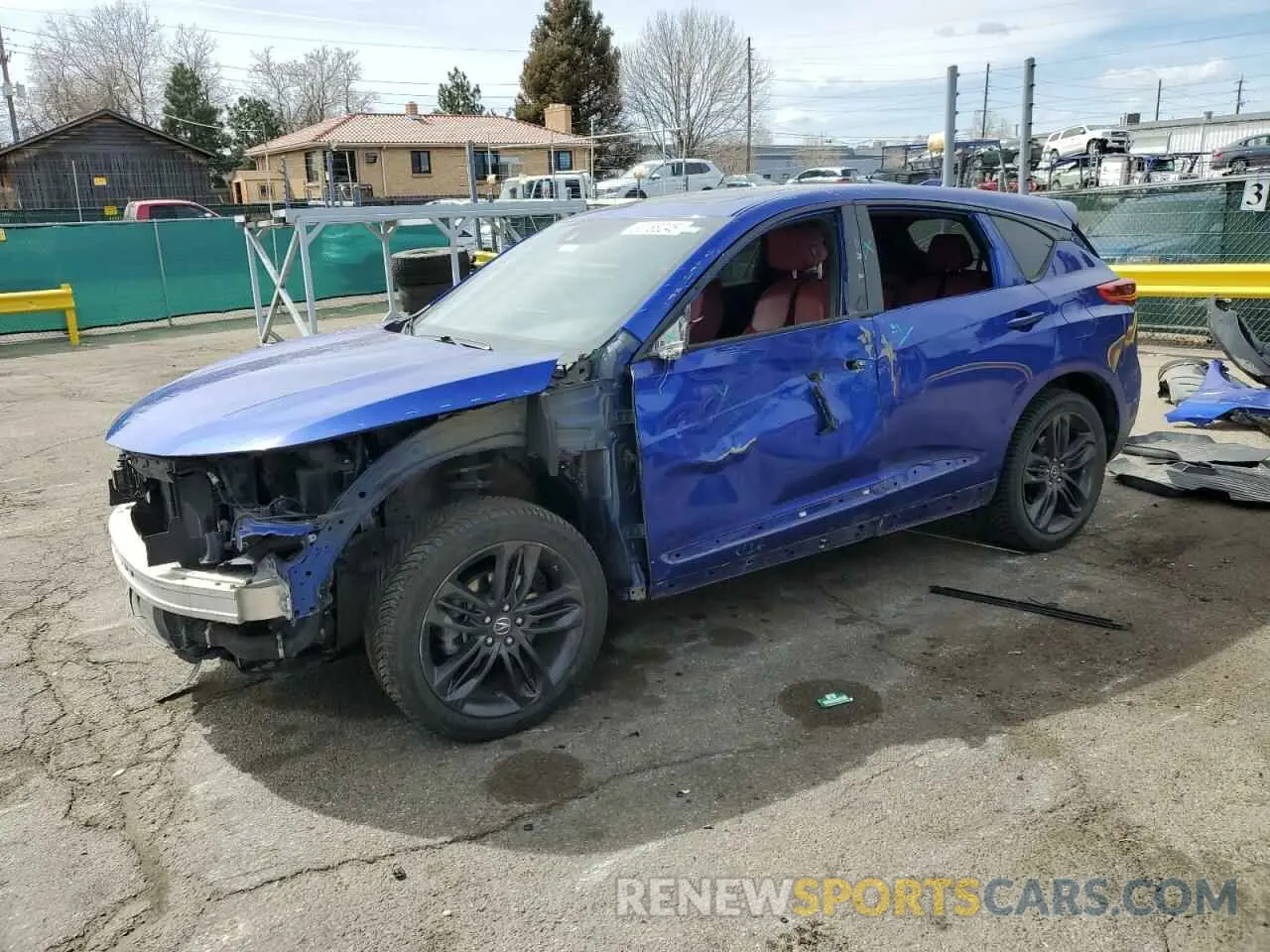 1 Photograph of a damaged car 5J8TC2H63KL005141 ACURA RDX 2019