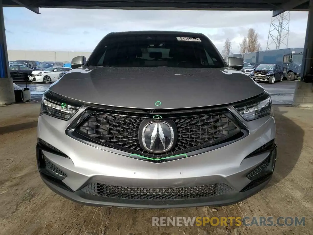 5 Photograph of a damaged car 5J8TC2H65KL037329 ACURA RDX 2019