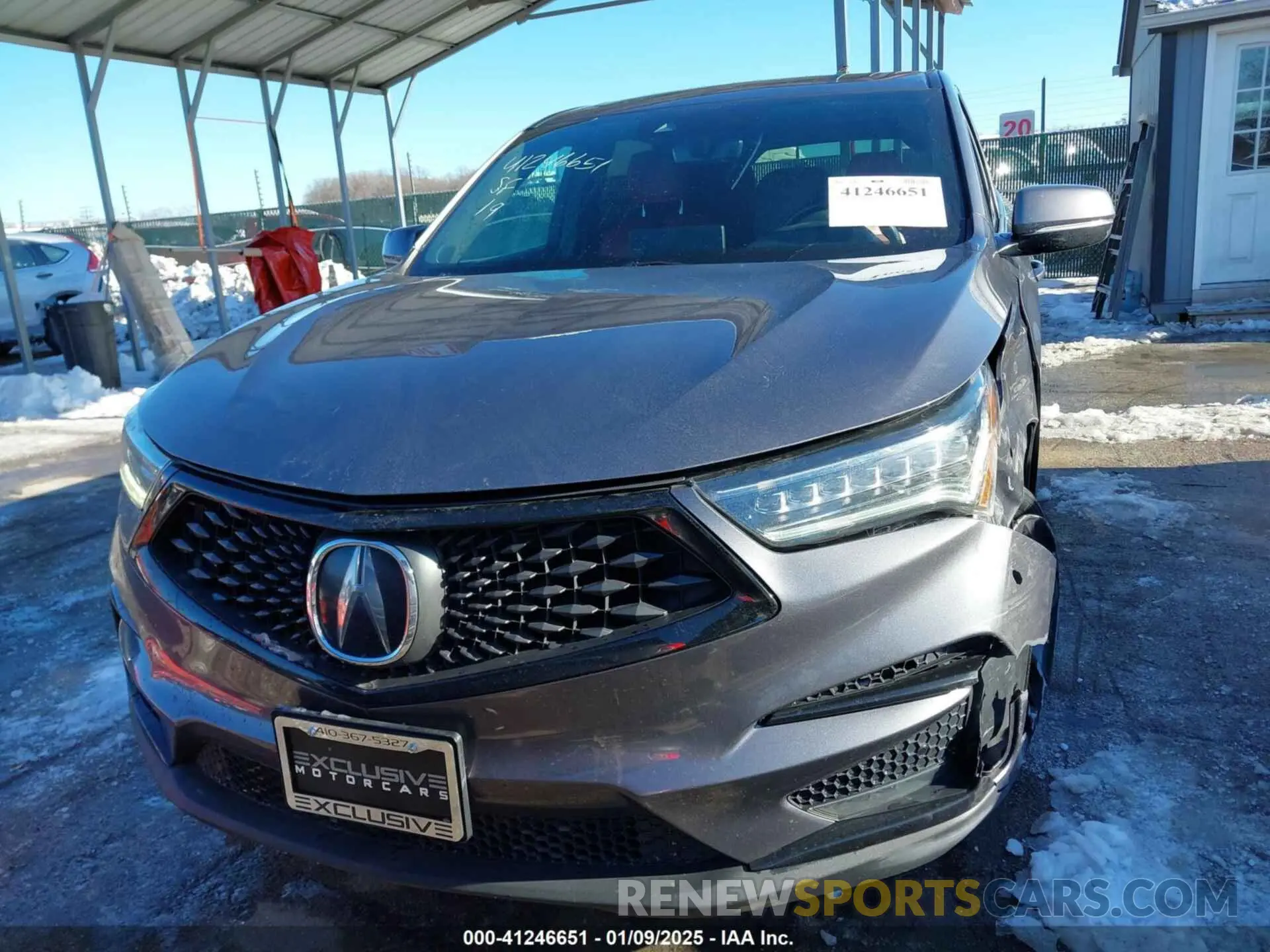 12 Photograph of a damaged car 5J8TC2H66KL028493 ACURA RDX 2019