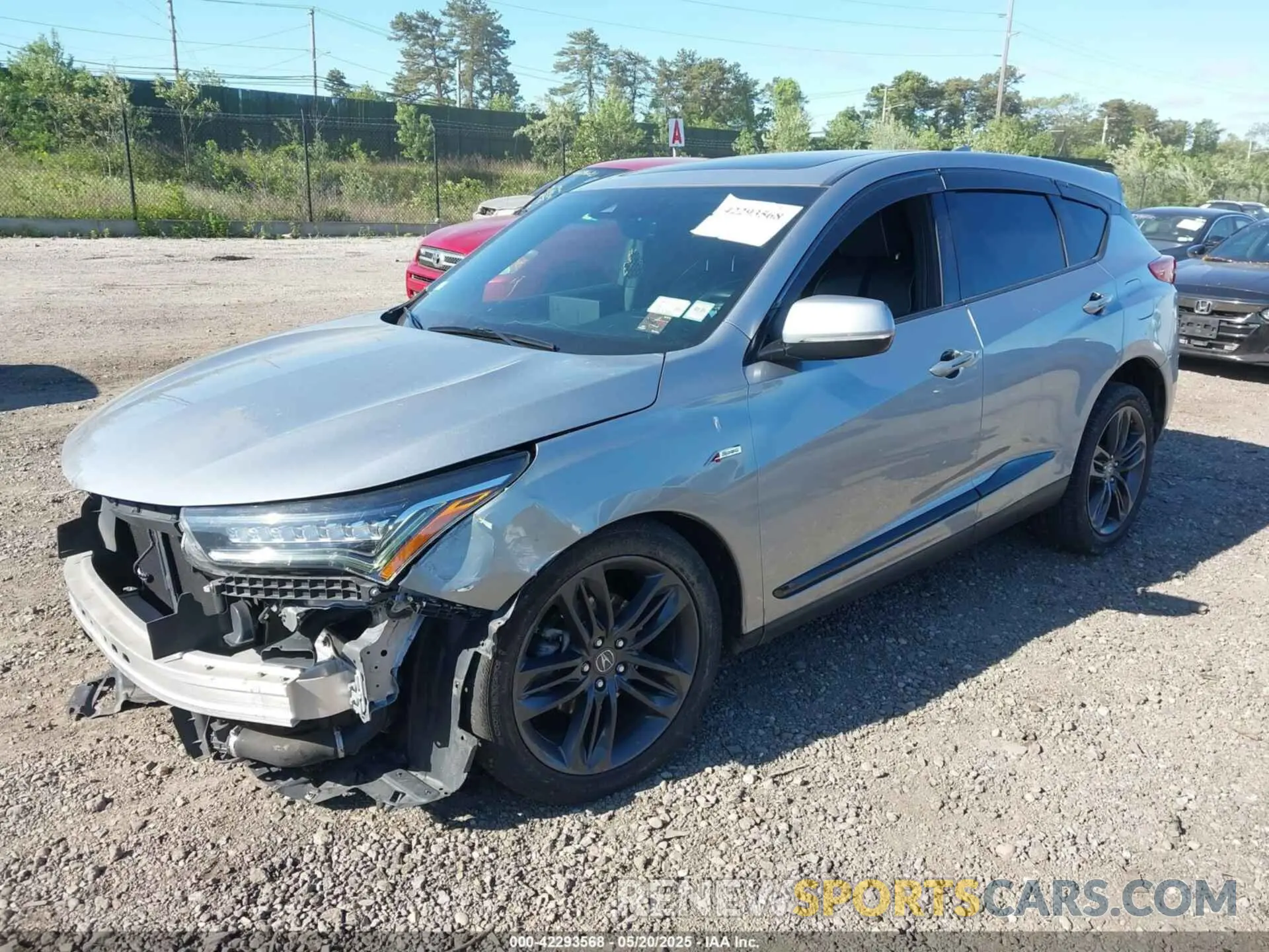 2 Photograph of a damaged car 5J8TC2H66KL034326 ACURA RDX 2019