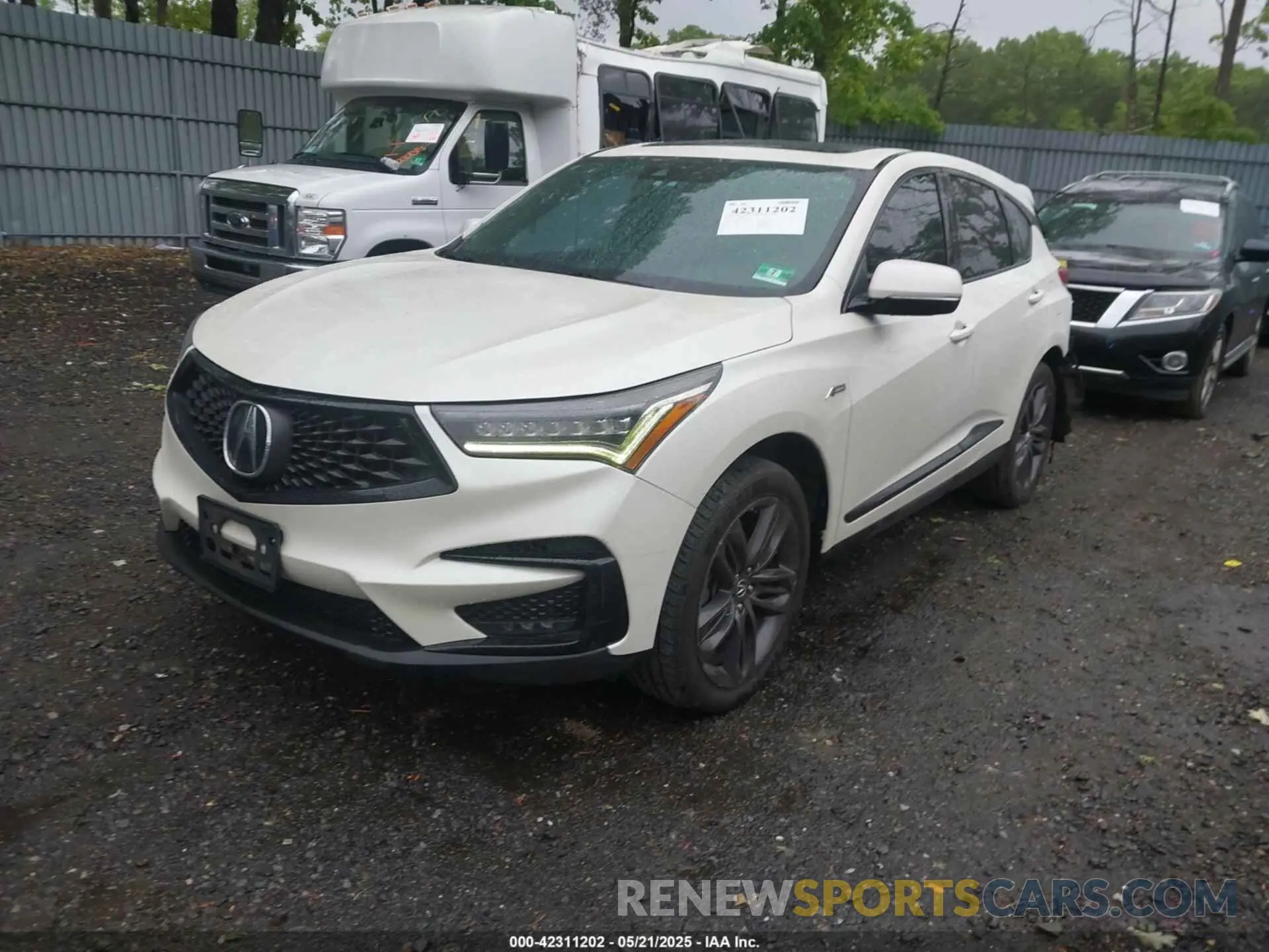2 Photograph of a damaged car 5J8TC2H68KL001165 ACURA RDX 2019