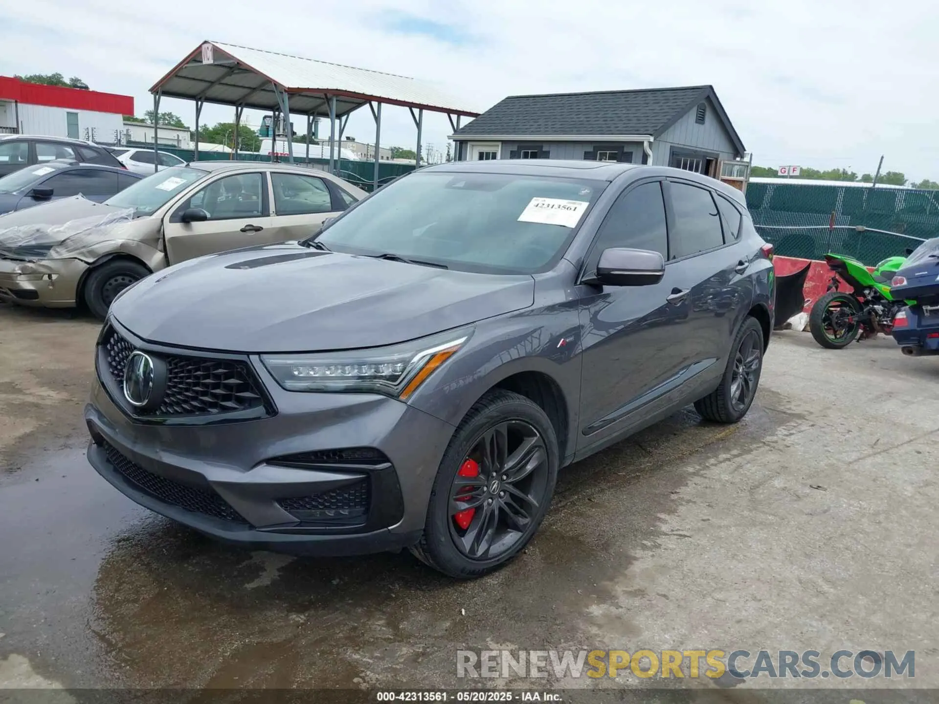 2 Photograph of a damaged car 5J8TC2H68KL013445 ACURA RDX 2019