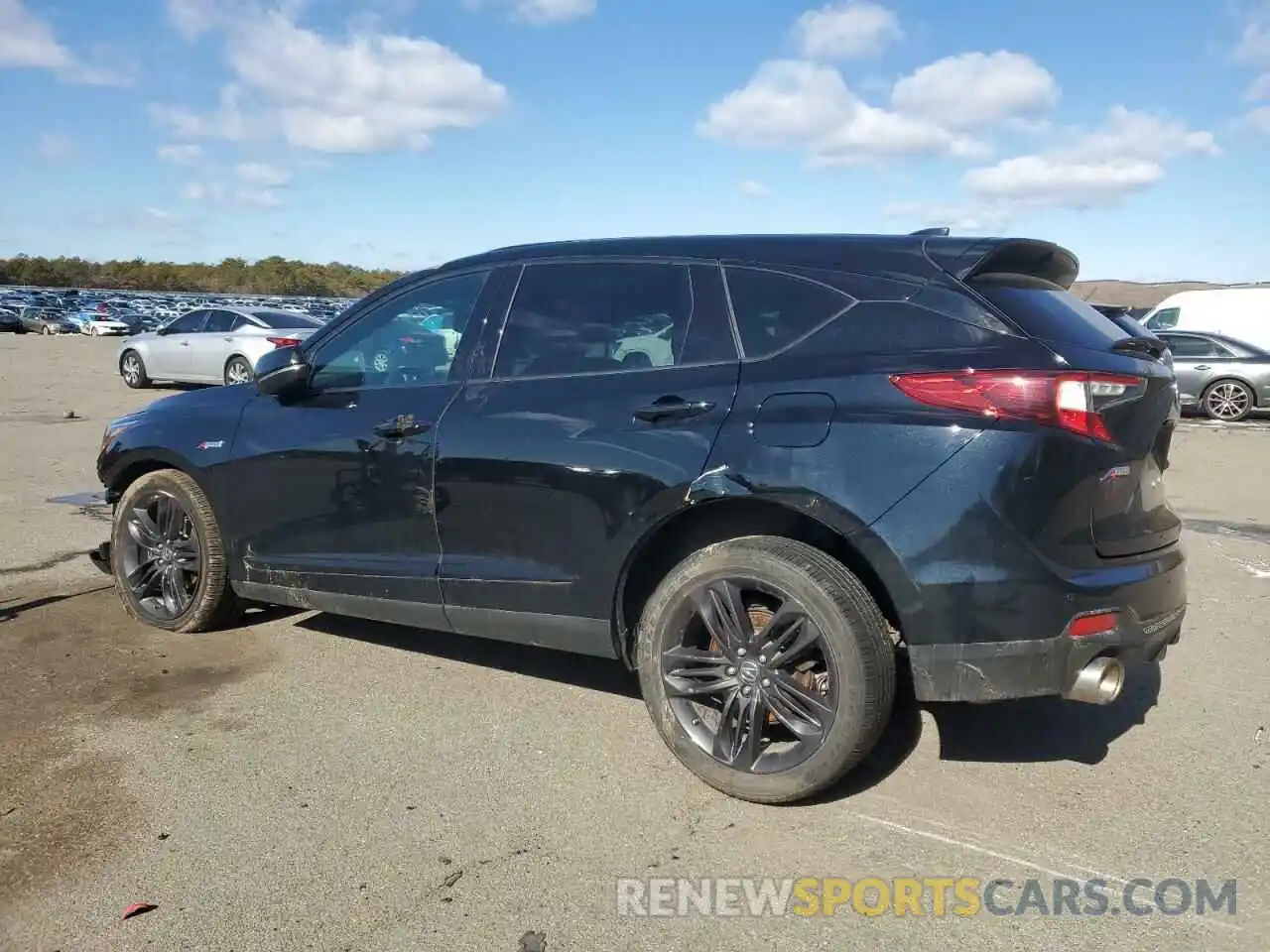 2 Photograph of a damaged car 5J8TC2H68KL014952 ACURA RDX 2019