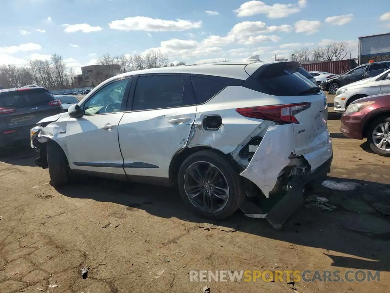 2 Photograph of a damaged car 5J8TC2H68KL016975 ACURA RDX 2019
