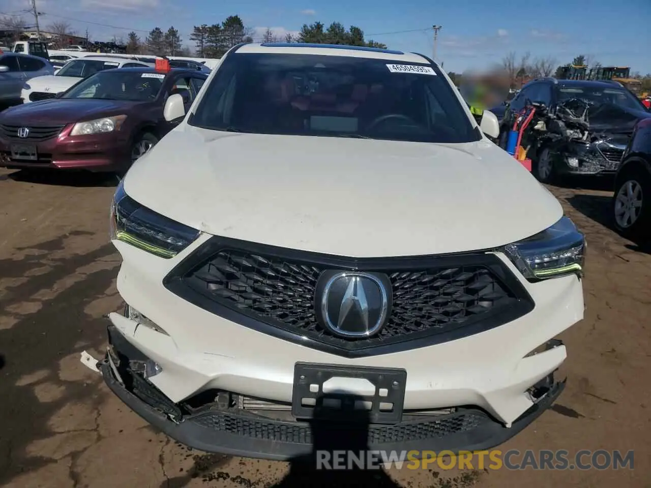 5 Photograph of a damaged car 5J8TC2H68KL016975 ACURA RDX 2019