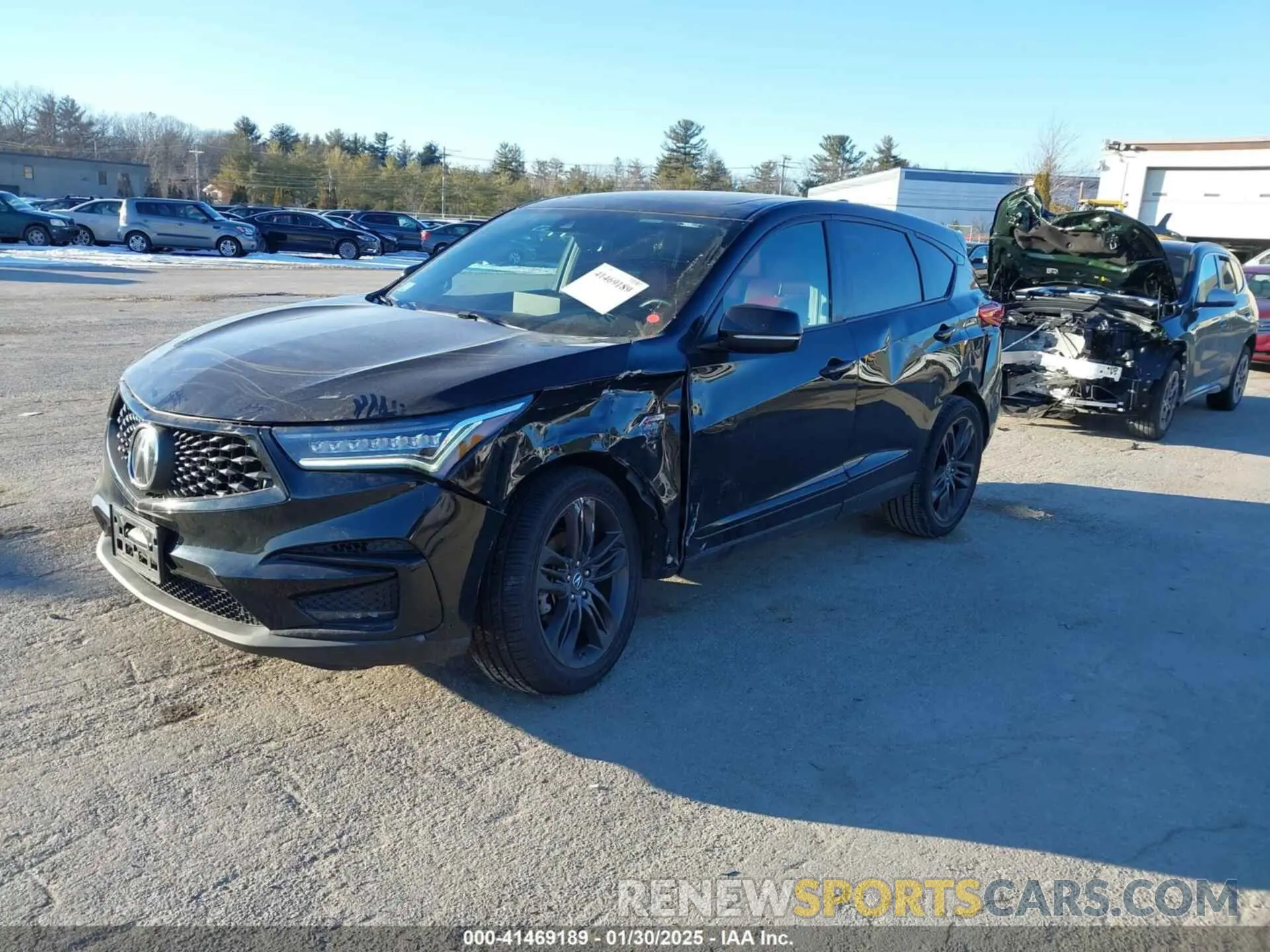 2 Photograph of a damaged car 5J8TC2H69KL005175 ACURA RDX 2019