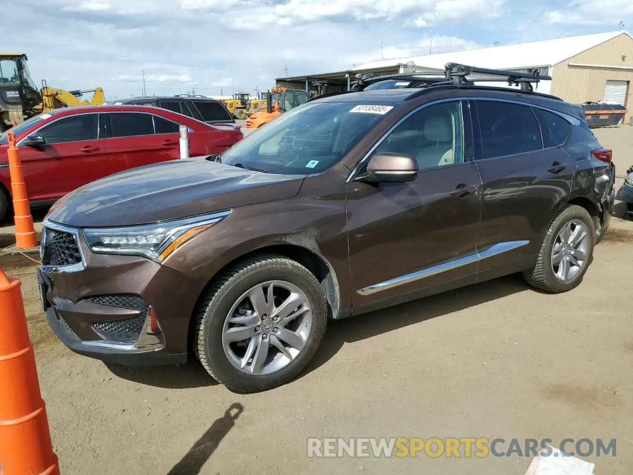1 Photograph of a damaged car 5J8TC2H70KL023590 ACURA RDX 2019