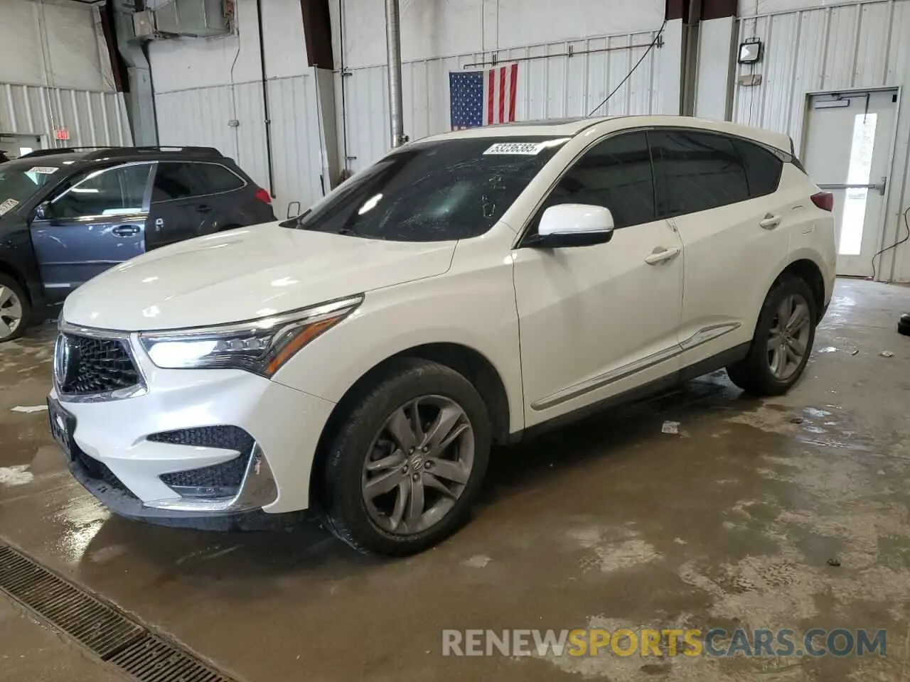 1 Photograph of a damaged car 5J8TC2H72KL014244 ACURA RDX 2019