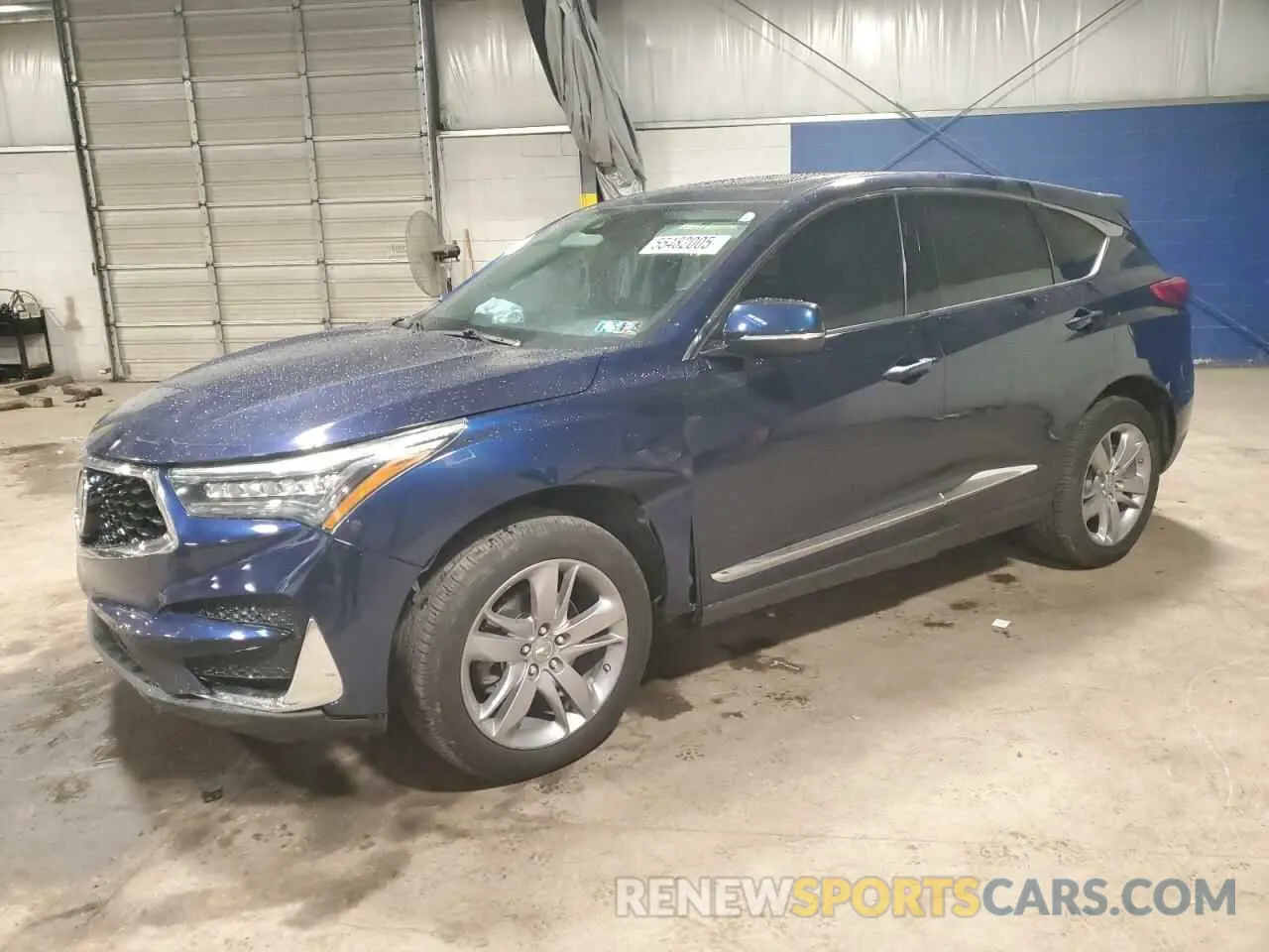 1 Photograph of a damaged car 5J8TC2H74KL001754 ACURA RDX 2019