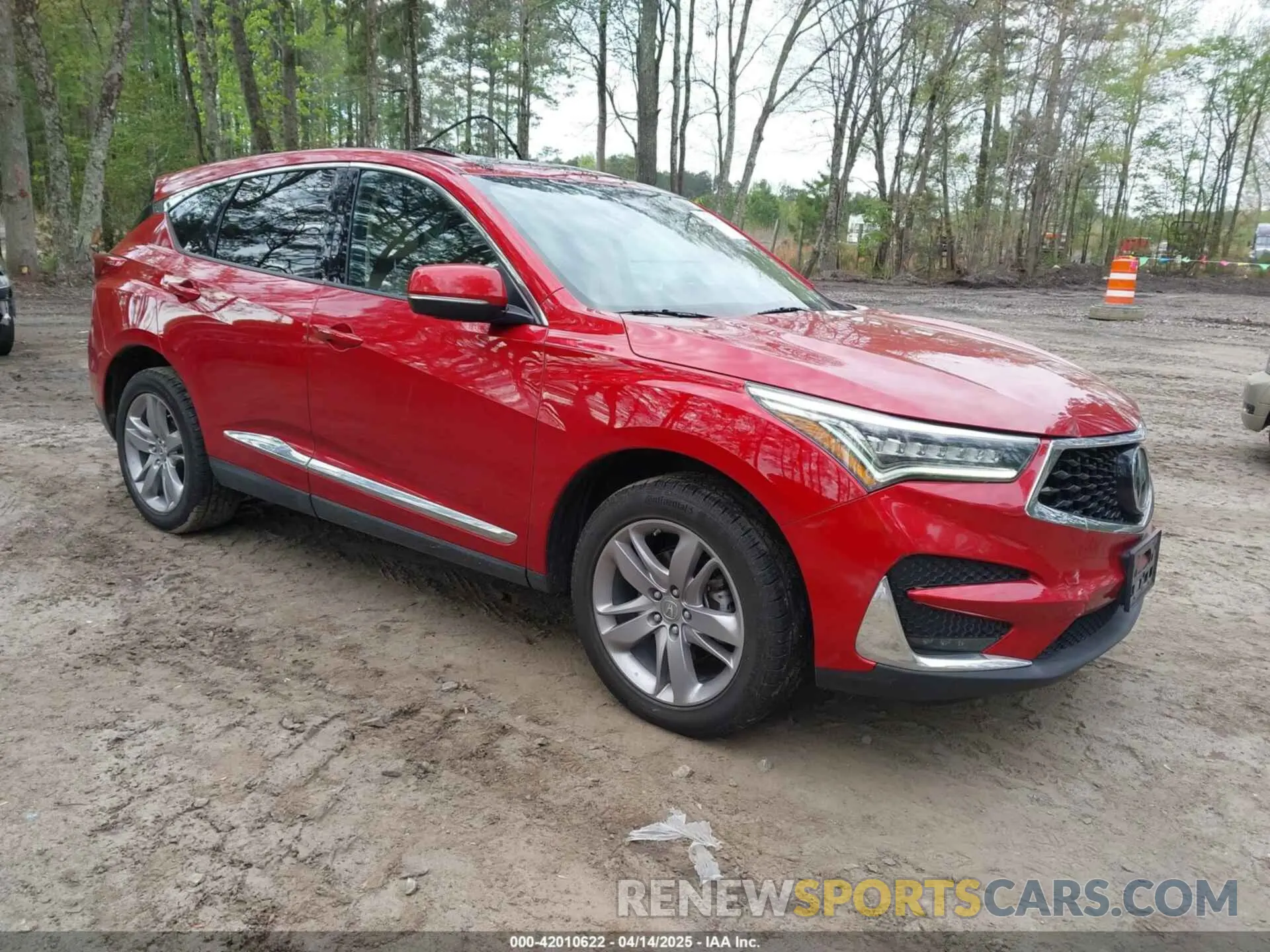 1 Photograph of a damaged car 5J8TC2H79KL023894 ACURA RDX 2019