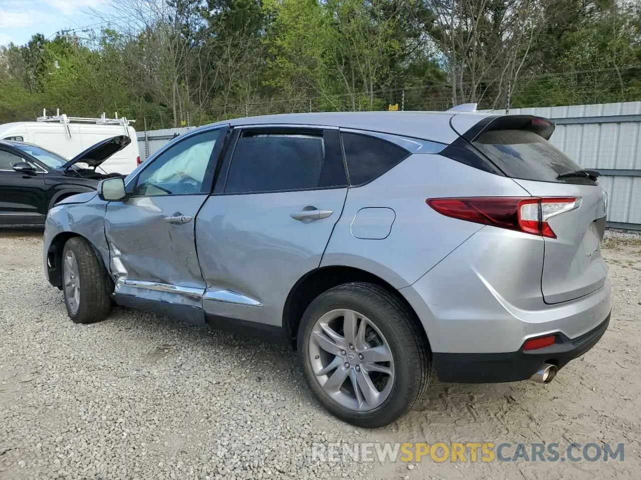 2 Photograph of a damaged car 5J8TC2H79KL038895 ACURA RDX 2019