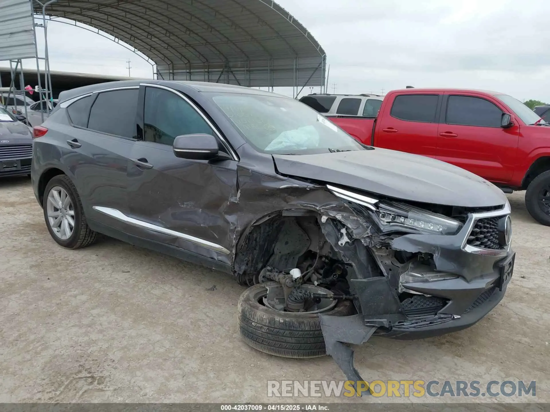 1 Photograph of a damaged car 5J8TC1H33LL001401 ACURA RDX 2020