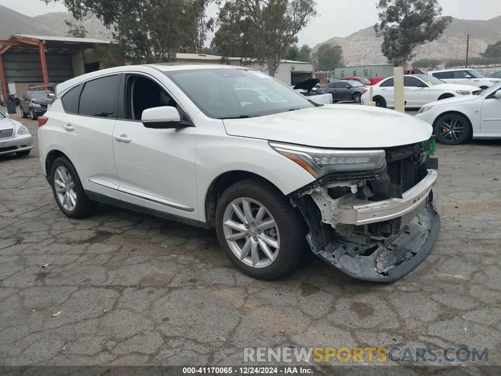 1 Photograph of a damaged car 5J8TC1H35LL022346 ACURA RDX 2020