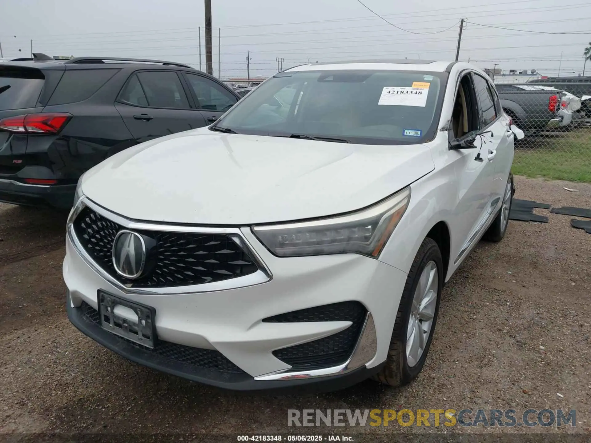 2 Photograph of a damaged car 5J8TC1H36LL008326 ACURA RDX 2020