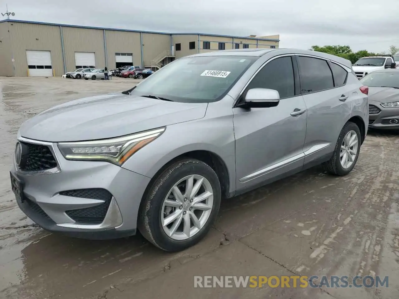 1 Photograph of a damaged car 5J8TC1H37LL019125 ACURA RDX 2020
