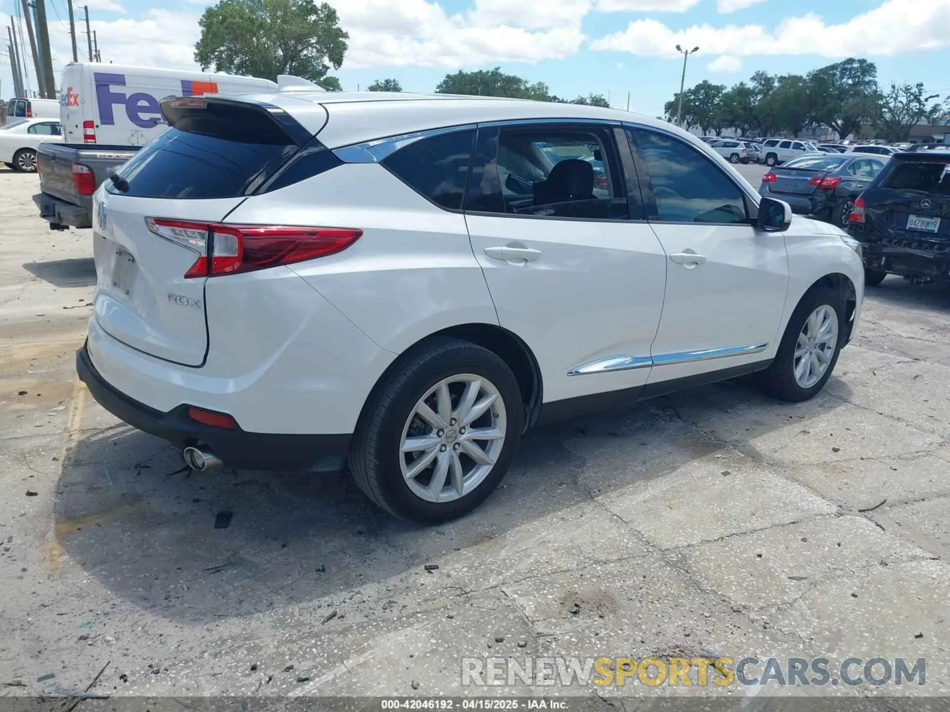 4 Photograph of a damaged car 5J8TC1H3XLL007356 ACURA RDX 2020