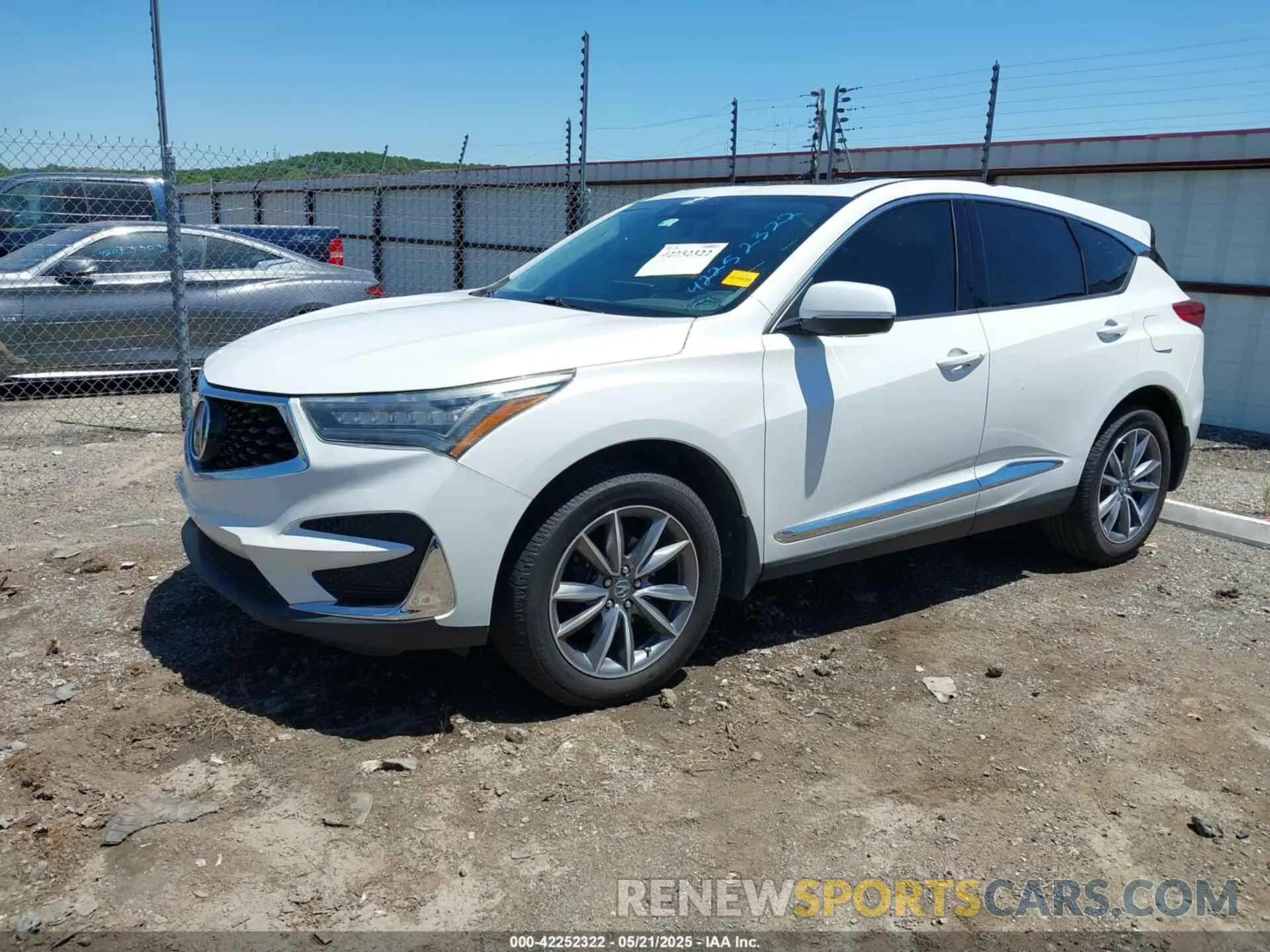 2 Photograph of a damaged car 5J8TC1H50LL004449 ACURA RDX 2020