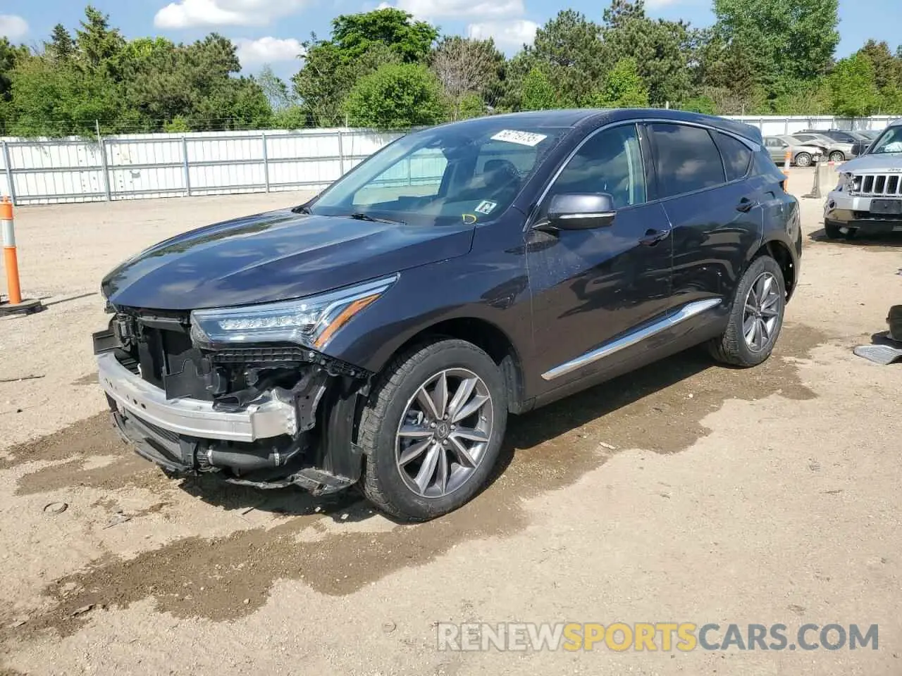 1 Photograph of a damaged car 5J8TC1H52LL012696 ACURA RDX 2020