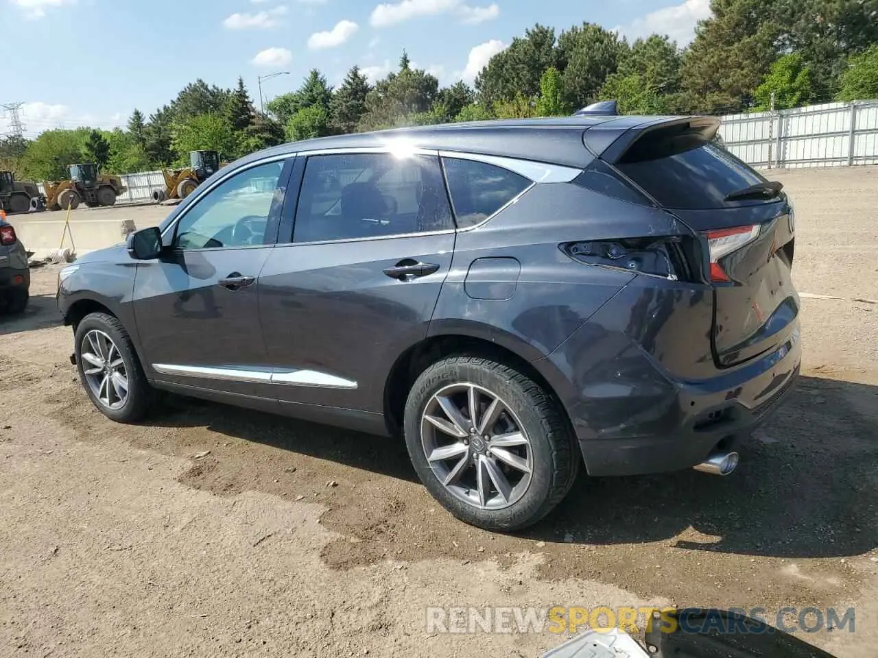 2 Photograph of a damaged car 5J8TC1H52LL012696 ACURA RDX 2020