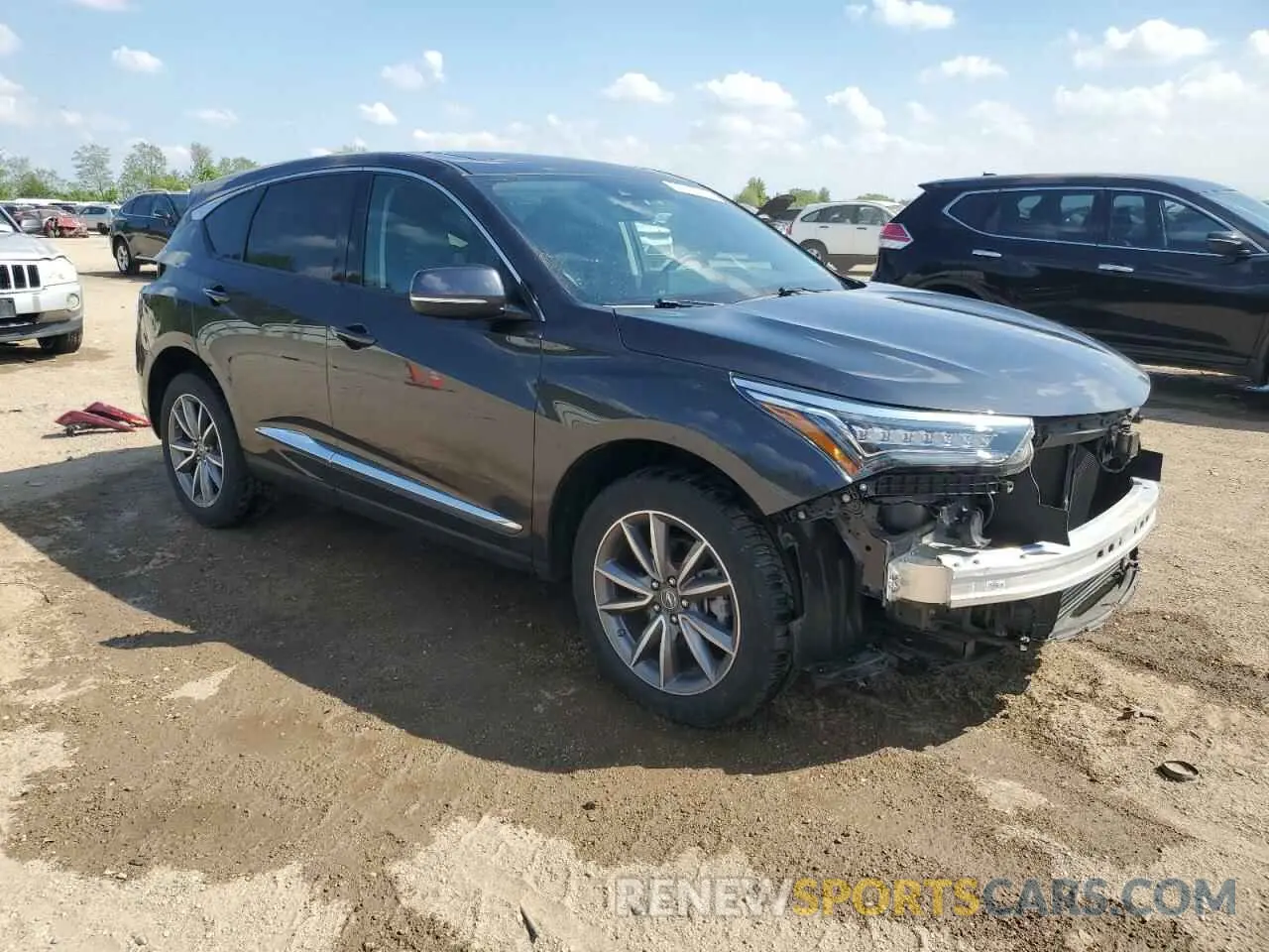 4 Photograph of a damaged car 5J8TC1H52LL012696 ACURA RDX 2020