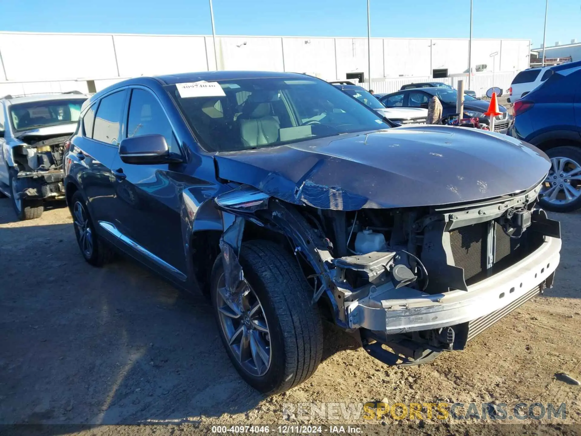 1 Photograph of a damaged car 5J8TC1H53LL019169 ACURA RDX 2020
