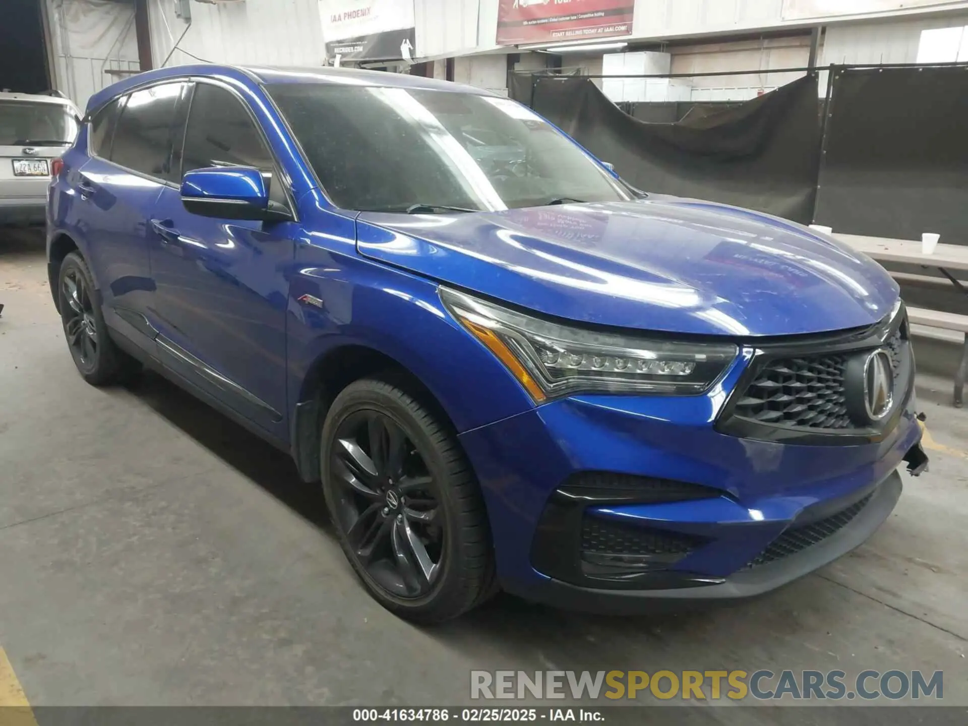 1 Photograph of a damaged car 5J8TC1H60LL014777 ACURA RDX 2020