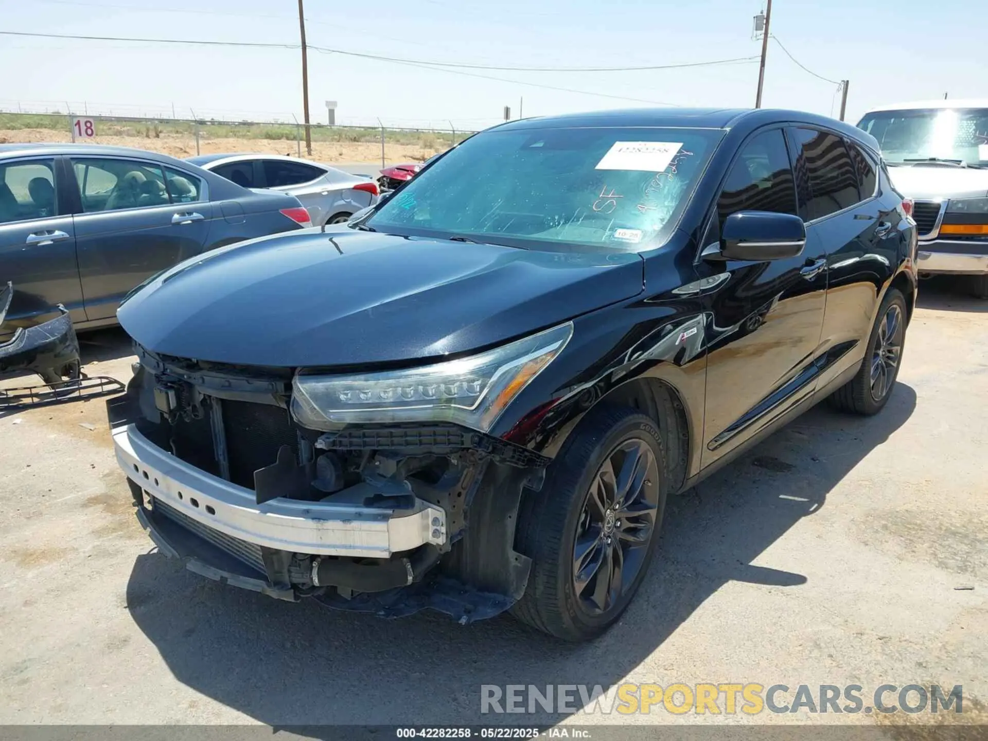 2 Photograph of a damaged car 5J8TC1H6XLL011594 ACURA RDX 2020