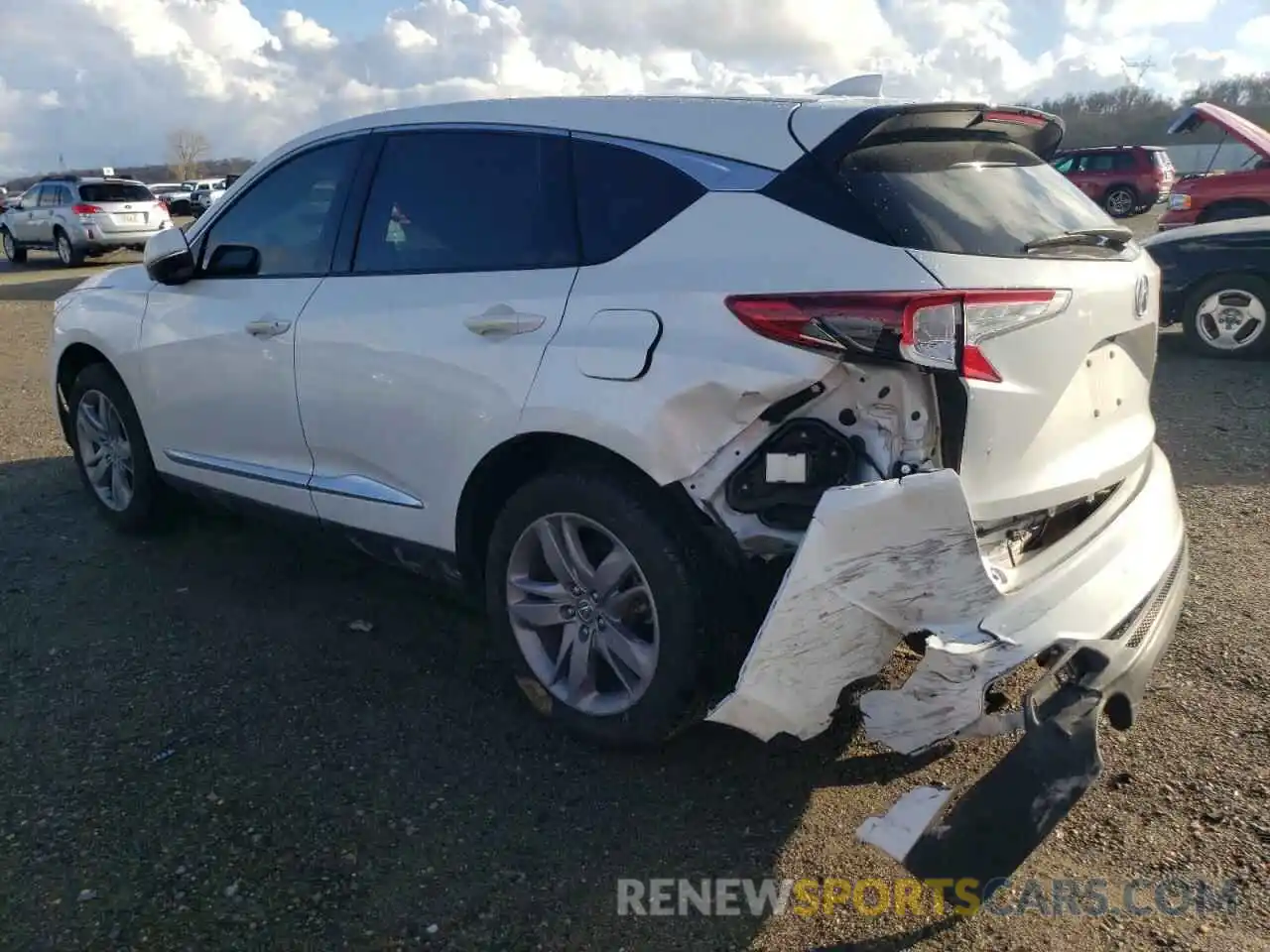 2 Photograph of a damaged car 5J8TC1H73LL001062 ACURA RDX 2020