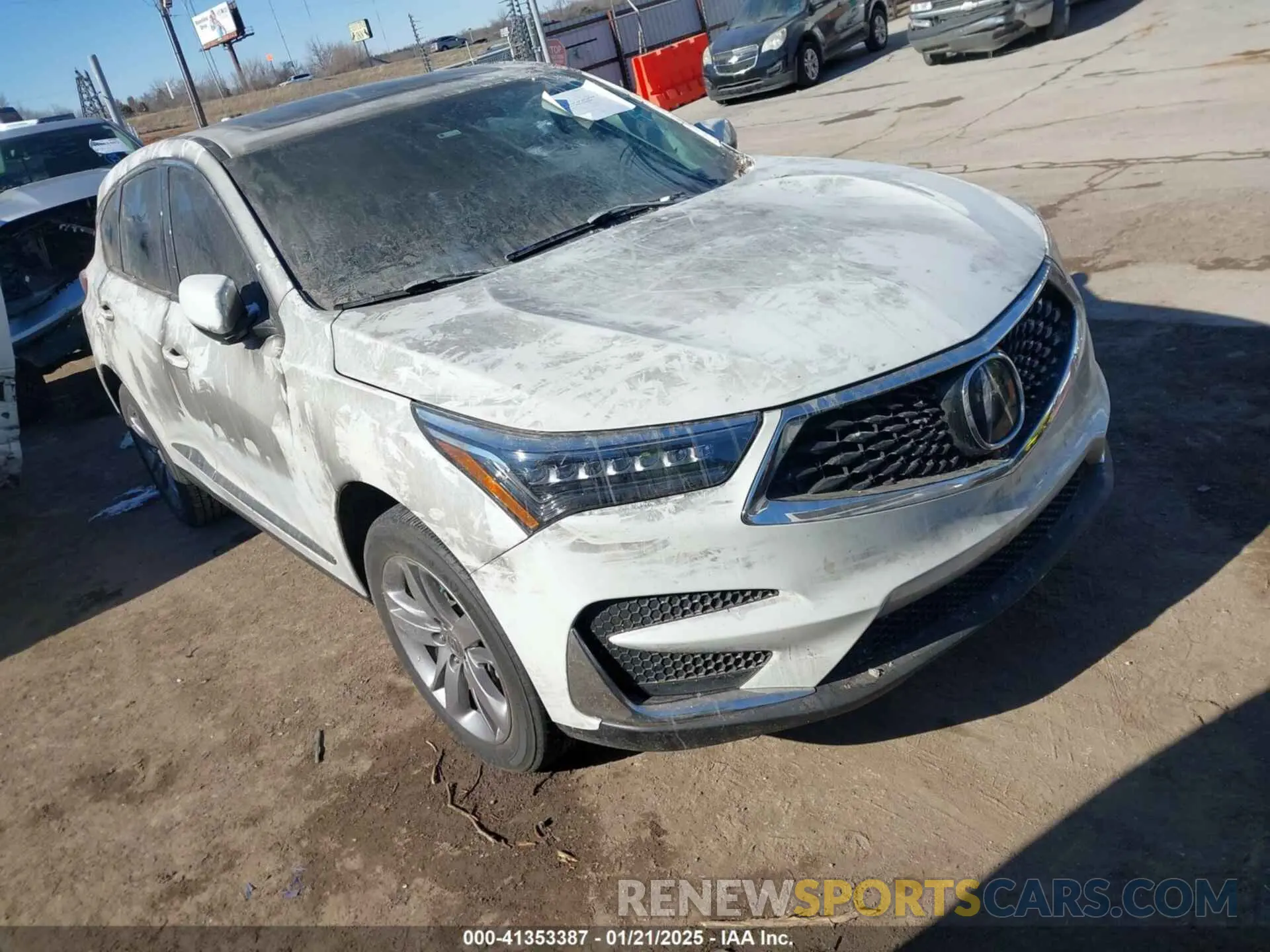 1 Photograph of a damaged car 5J8TC1H75LL017246 ACURA RDX 2020