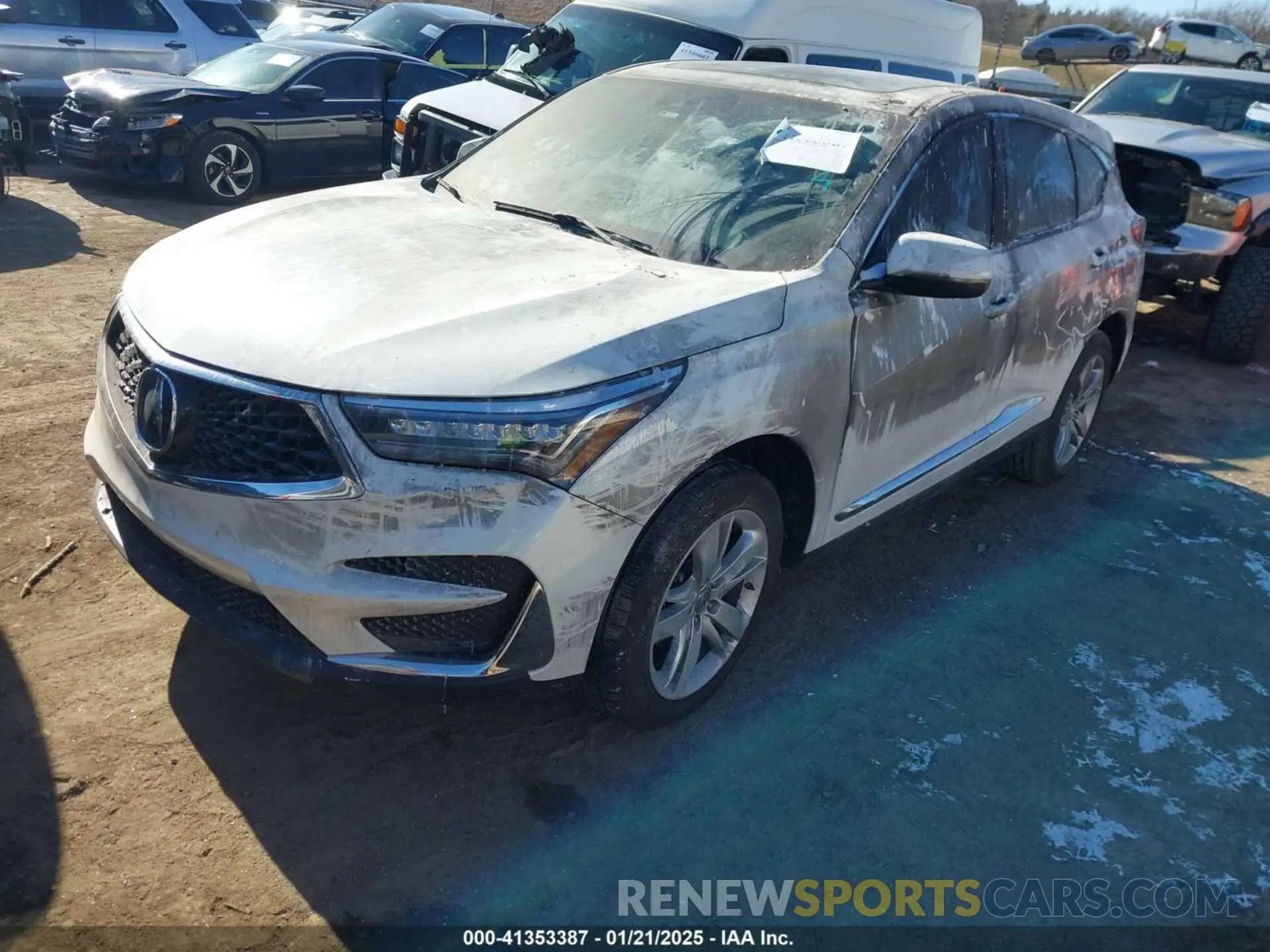 2 Photograph of a damaged car 5J8TC1H75LL017246 ACURA RDX 2020