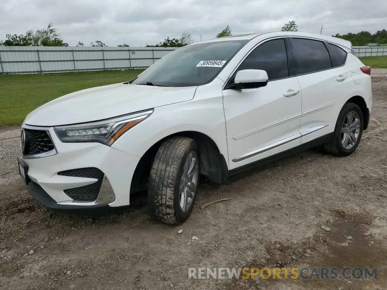 1 Photograph of a damaged car 5J8TC1H79LL010400 ACURA RDX 2020