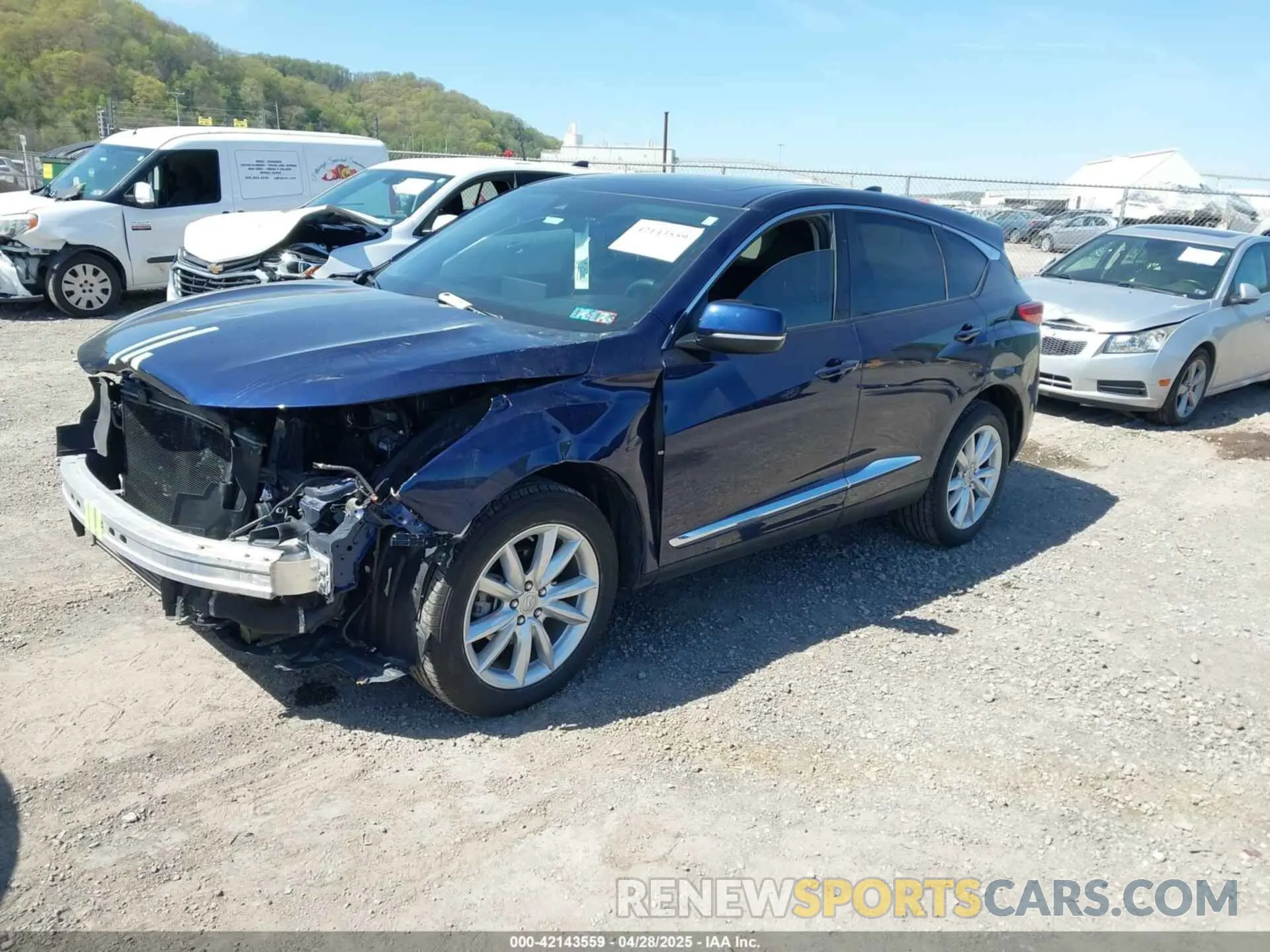 2 Photograph of a damaged car 5J8TC2H31LL000706 ACURA RDX 2020