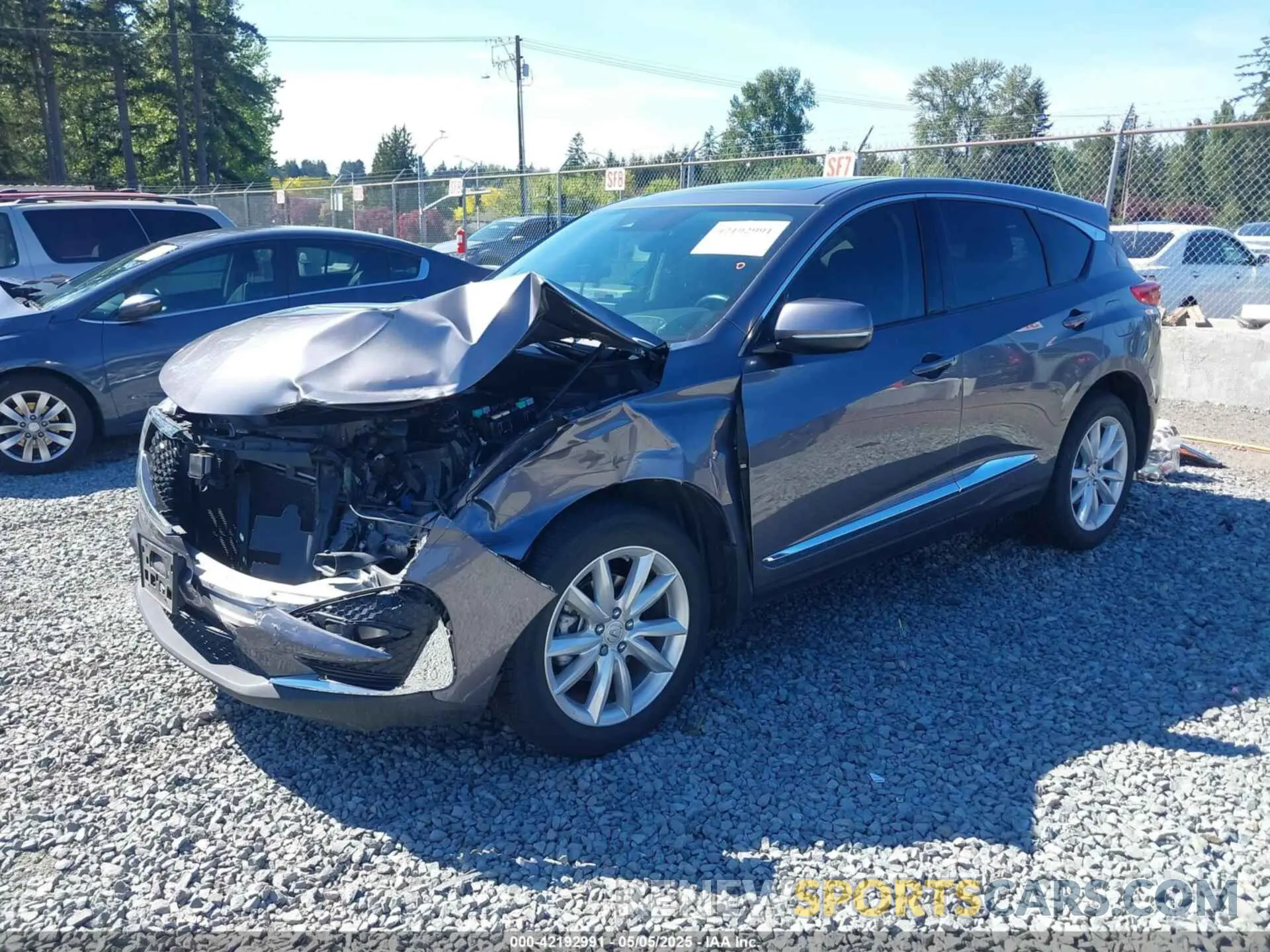 2 Photograph of a damaged car 5J8TC2H31LL017103 ACURA RDX 2020