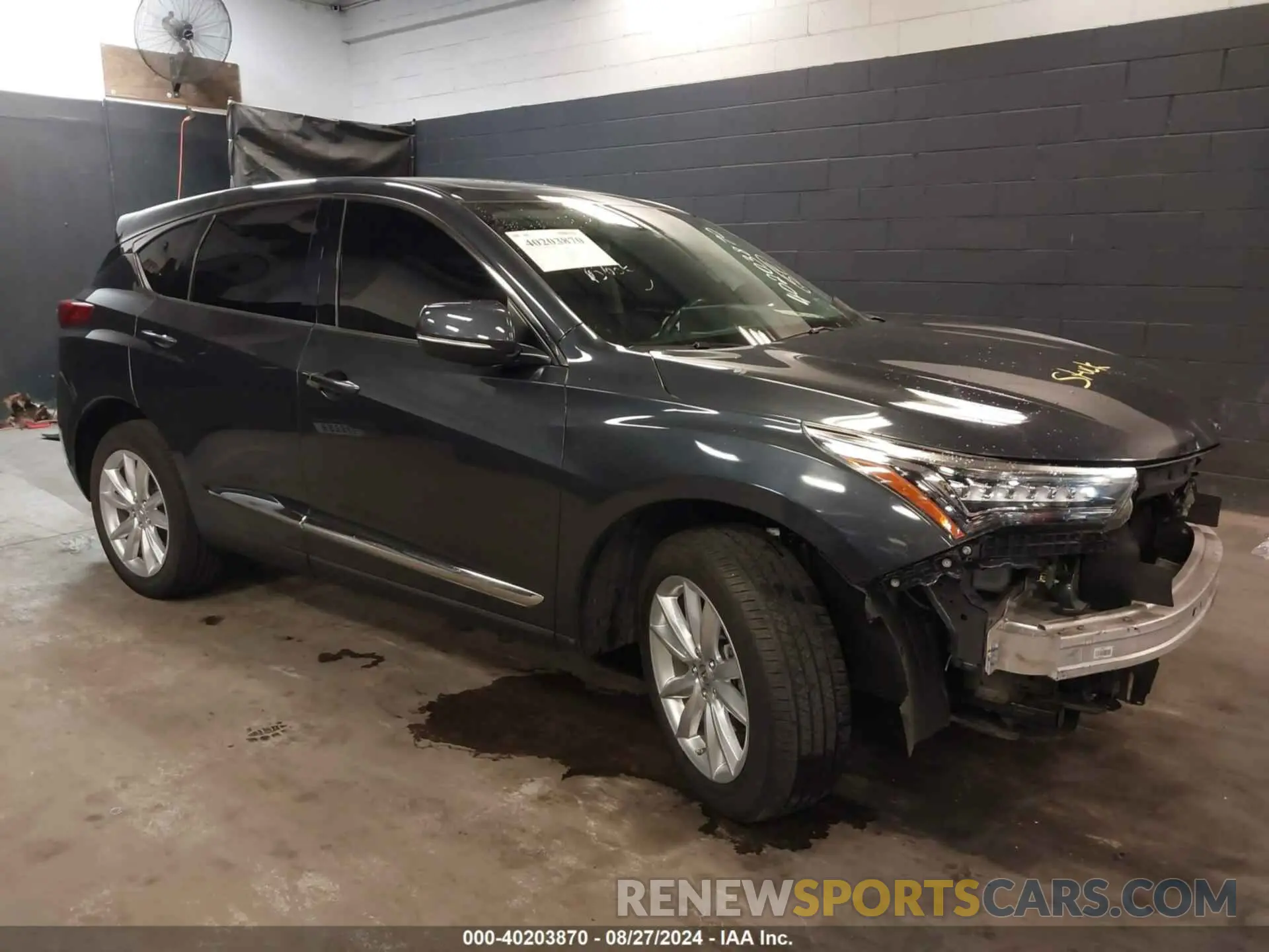 1 Photograph of a damaged car 5J8TC2H31LL027274 ACURA RDX 2020