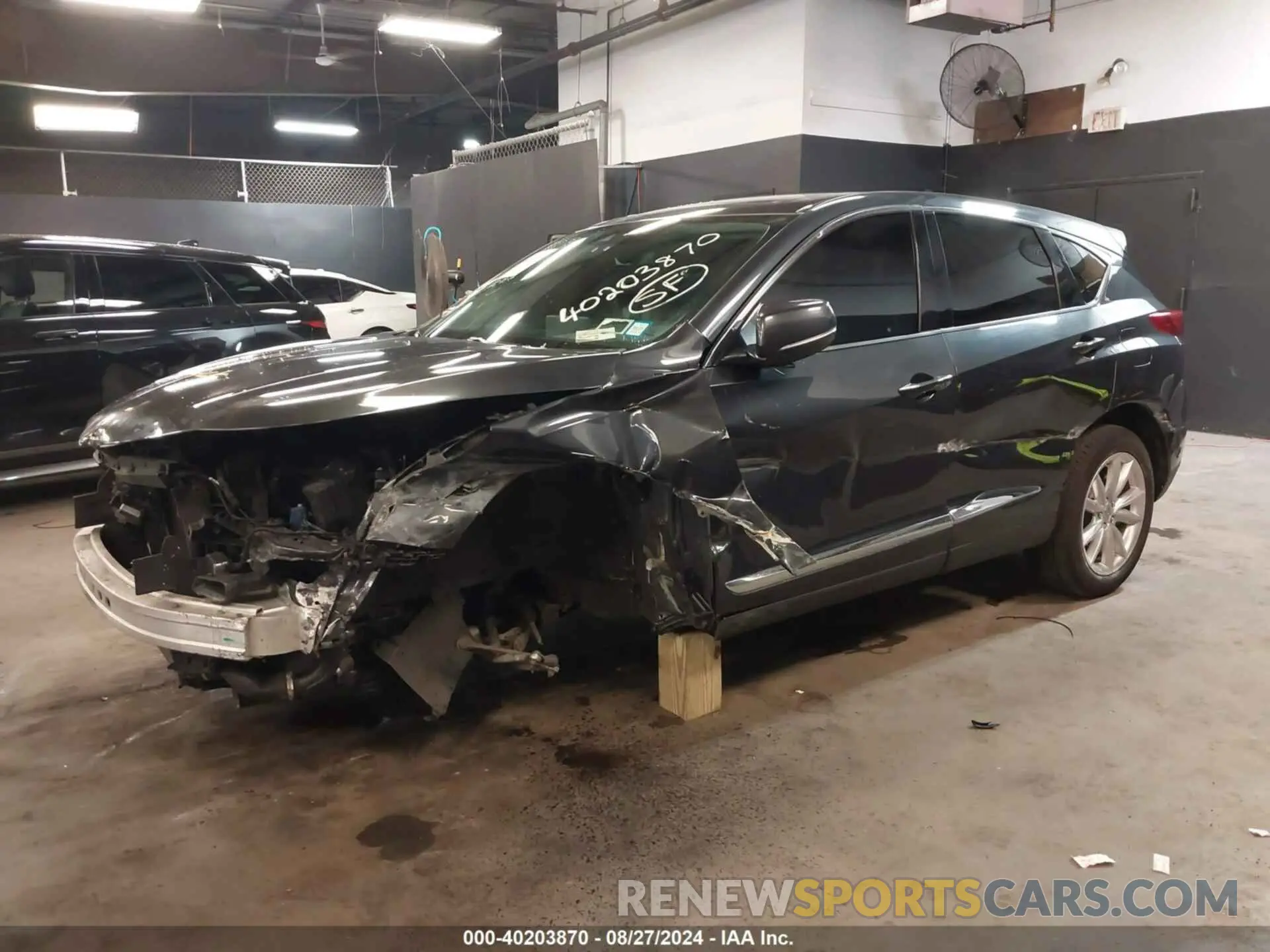 2 Photograph of a damaged car 5J8TC2H31LL027274 ACURA RDX 2020