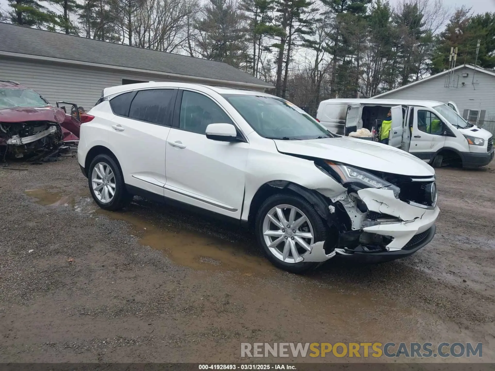 1 Photograph of a damaged car 5J8TC2H37LL013556 ACURA RDX 2020