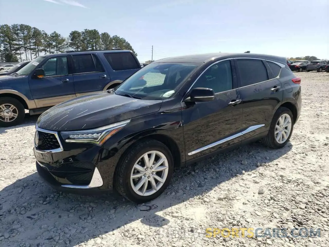 1 Photograph of a damaged car 5J8TC2H38LL008348 ACURA RDX 2020