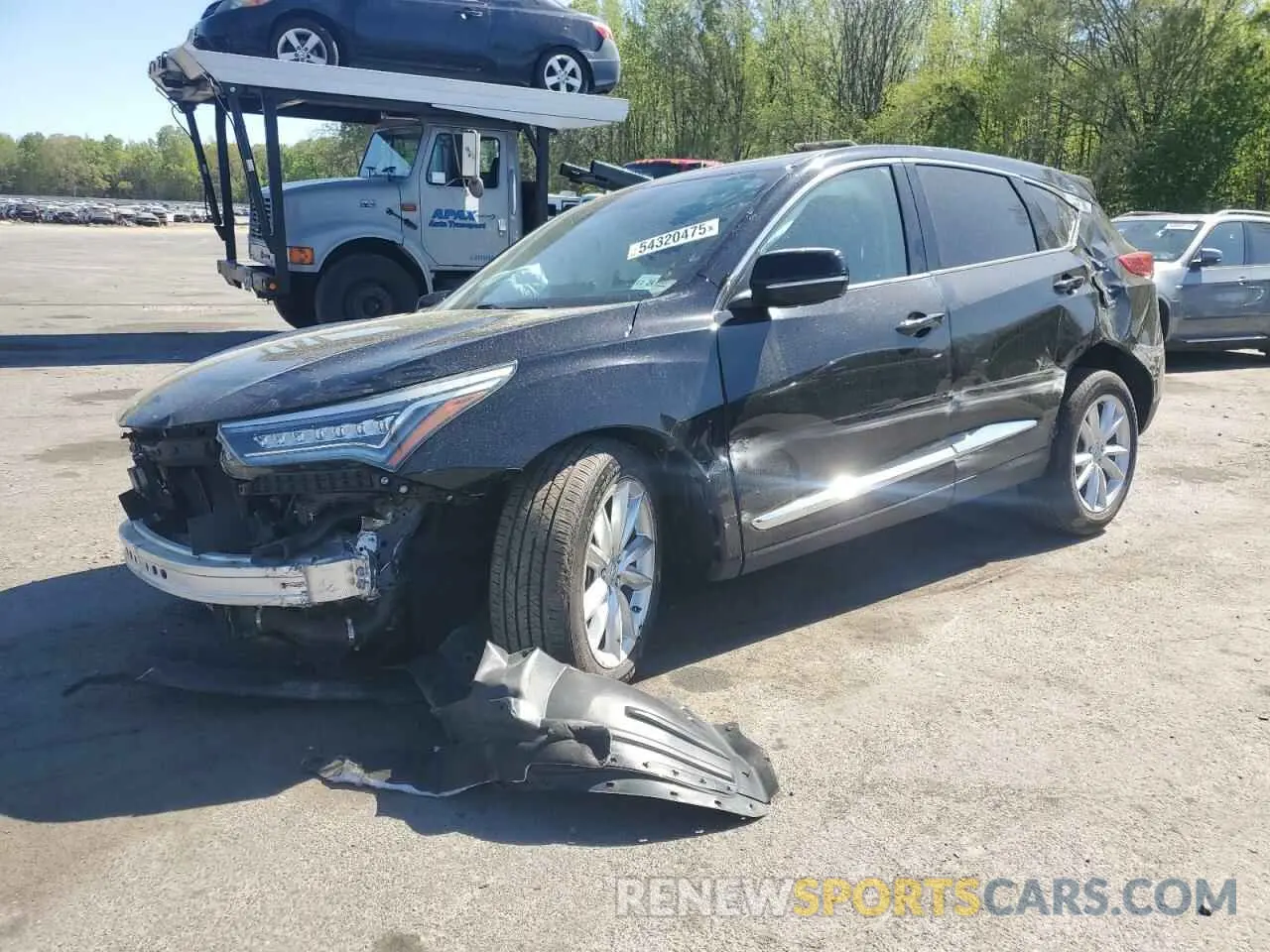1 Photograph of a damaged car 5J8TC2H39LL026406 ACURA RDX 2020
