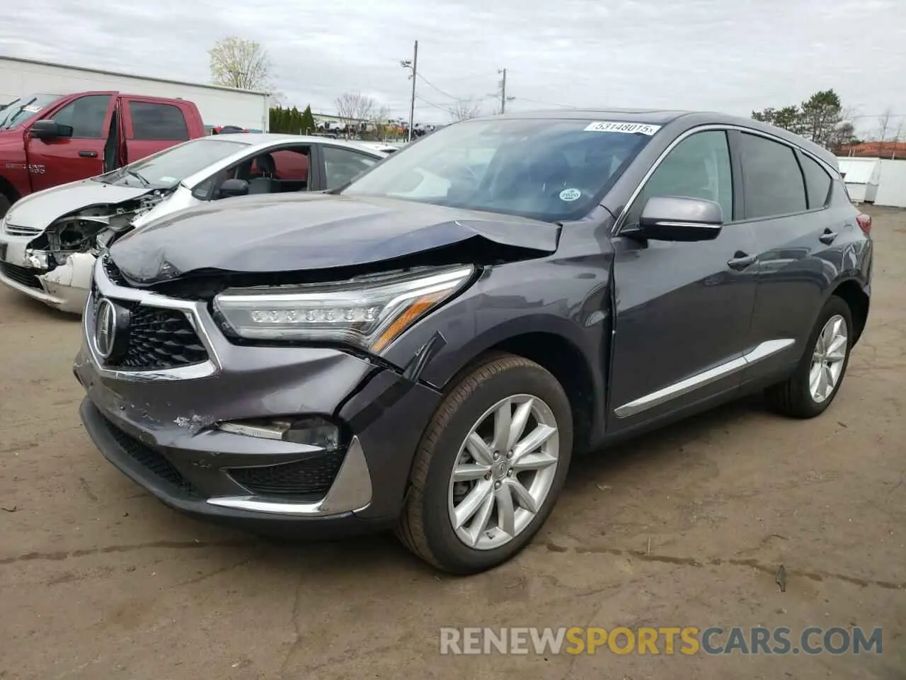 1 Photograph of a damaged car 5J8TC2H3XLL017102 ACURA RDX 2020