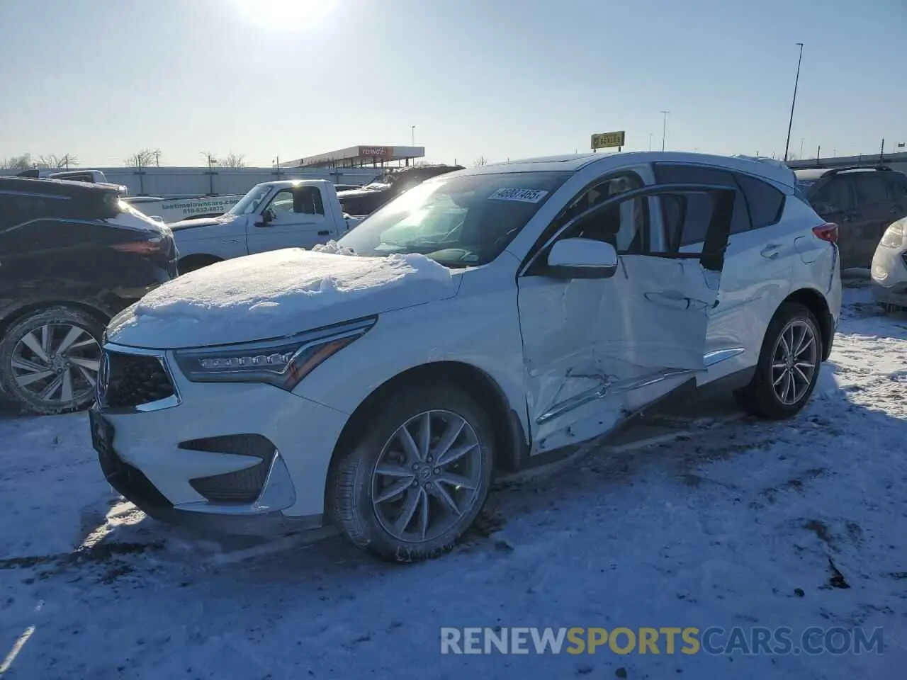 1 Photograph of a damaged car 5J8TC2H50LL030989 ACURA RDX 2020