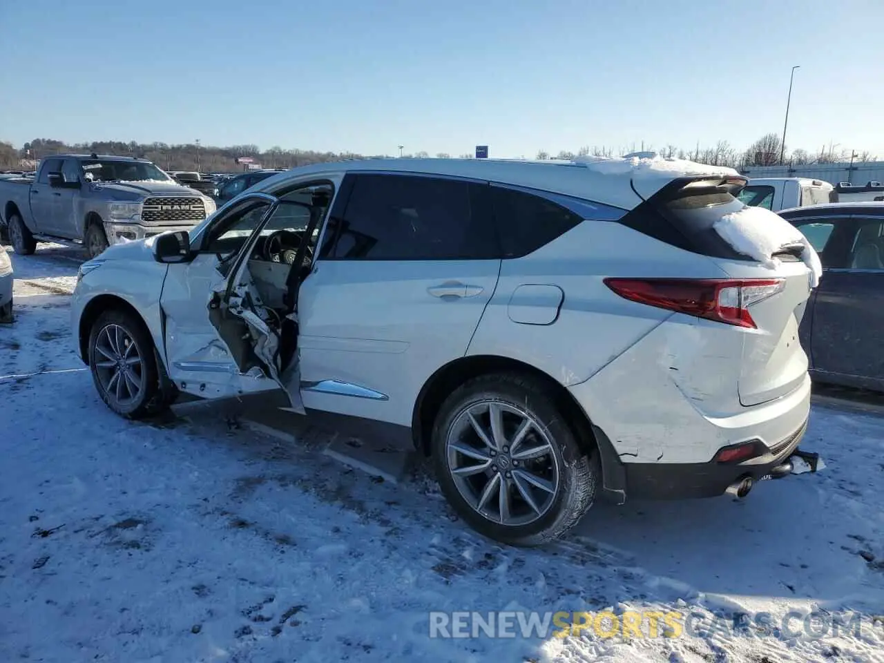 2 Photograph of a damaged car 5J8TC2H50LL030989 ACURA RDX 2020