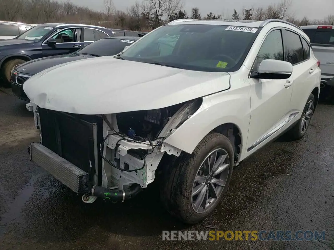1 Photograph of a damaged car 5J8TC2H51LL023193 ACURA RDX 2020