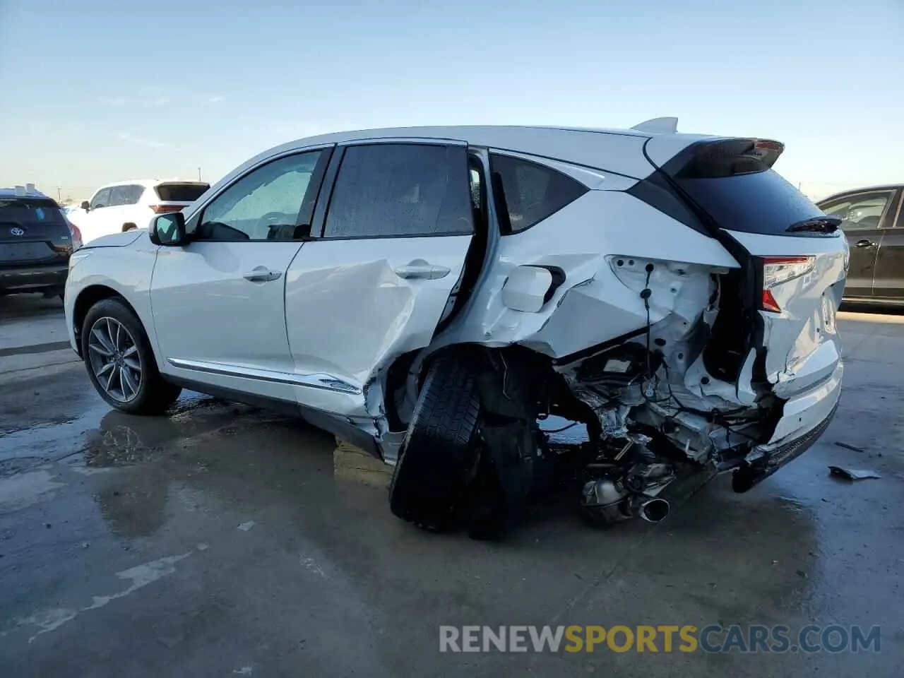 2 Photograph of a damaged car 5J8TC2H52LL011361 ACURA RDX 2020