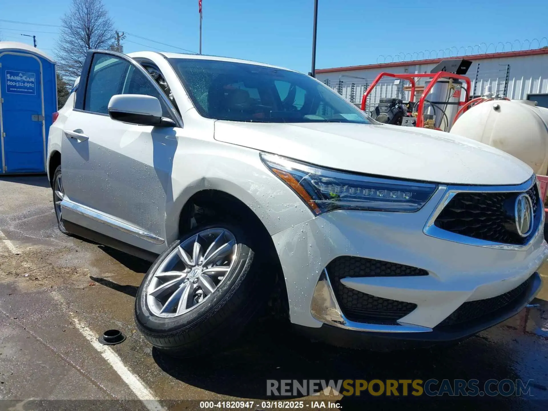 1 Photograph of a damaged car 5J8TC2H53LL033188 ACURA RDX 2020