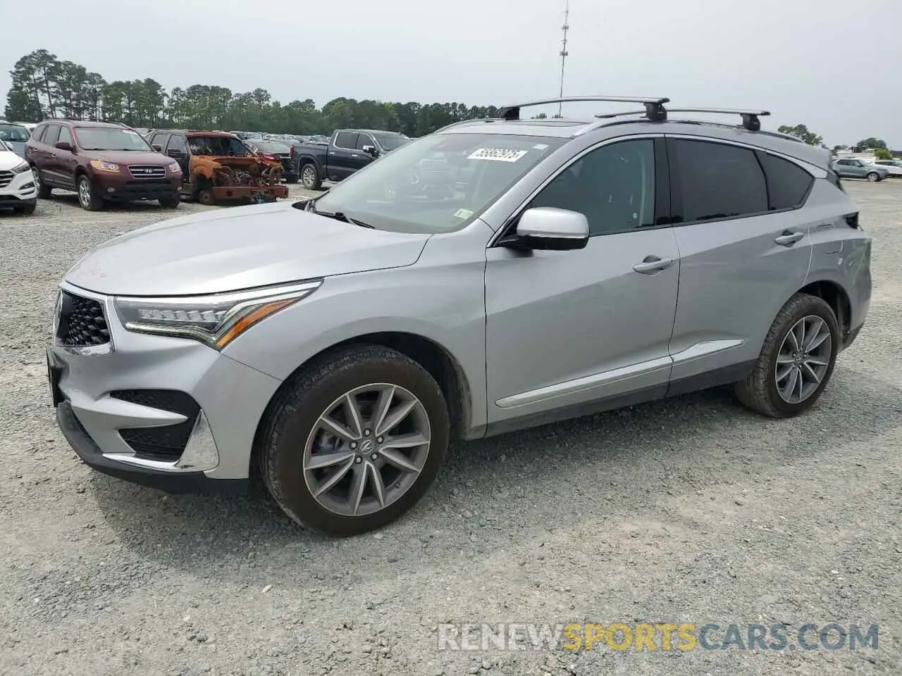 1 Photograph of a damaged car 5J8TC2H54LL002158 ACURA RDX 2020