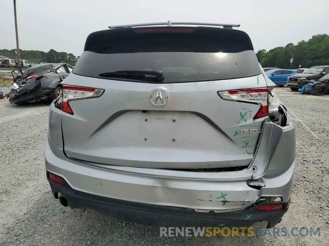 6 Photograph of a damaged car 5J8TC2H54LL002158 ACURA RDX 2020