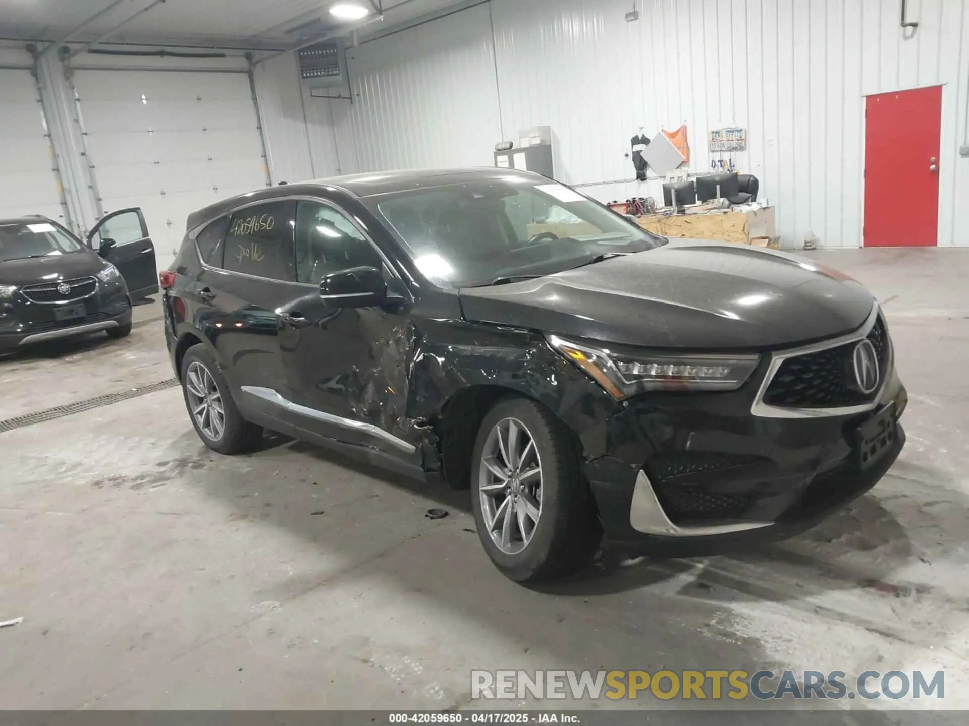 1 Photograph of a damaged car 5J8TC2H54LL008381 ACURA RDX 2020