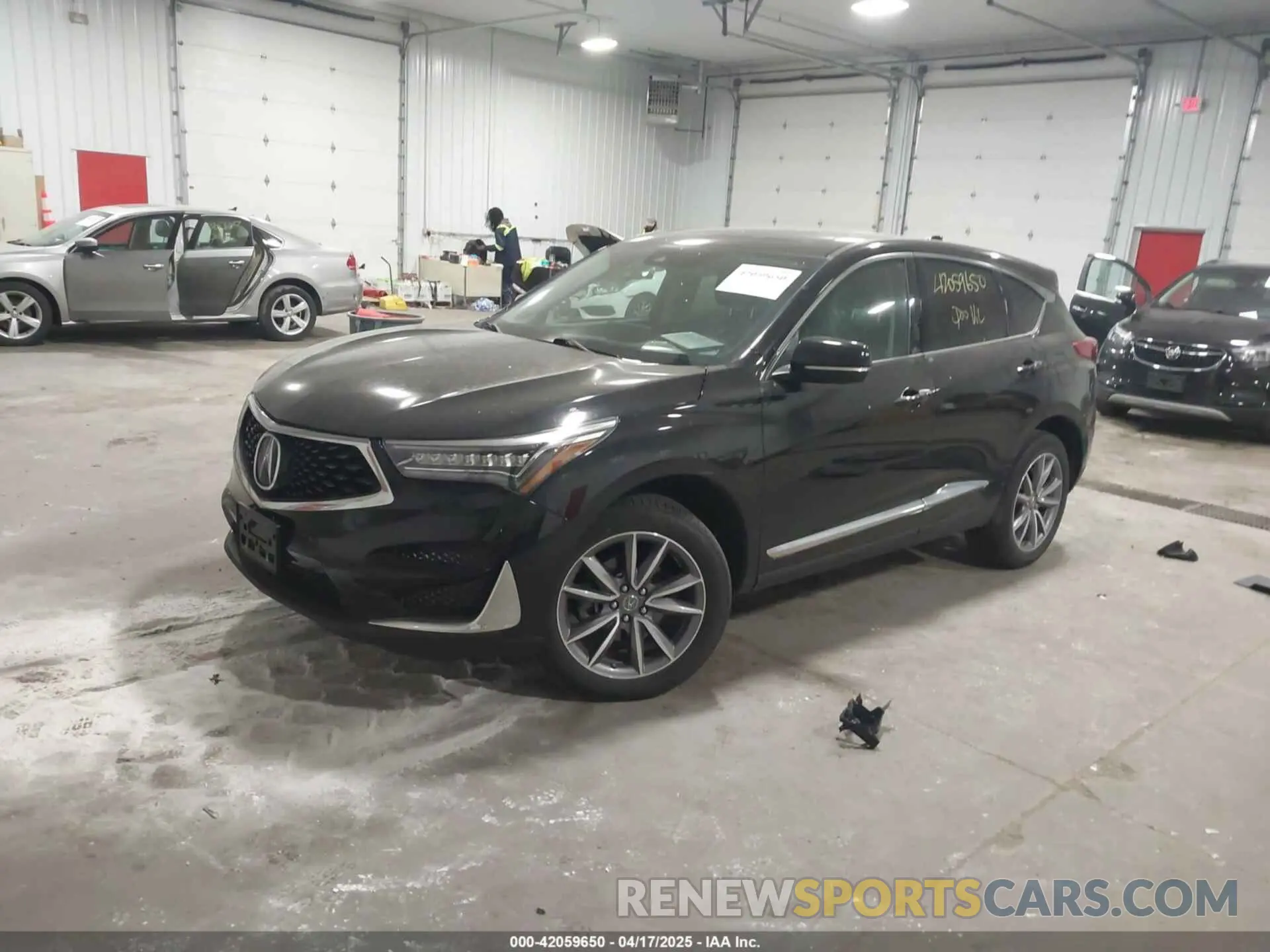 2 Photograph of a damaged car 5J8TC2H54LL008381 ACURA RDX 2020