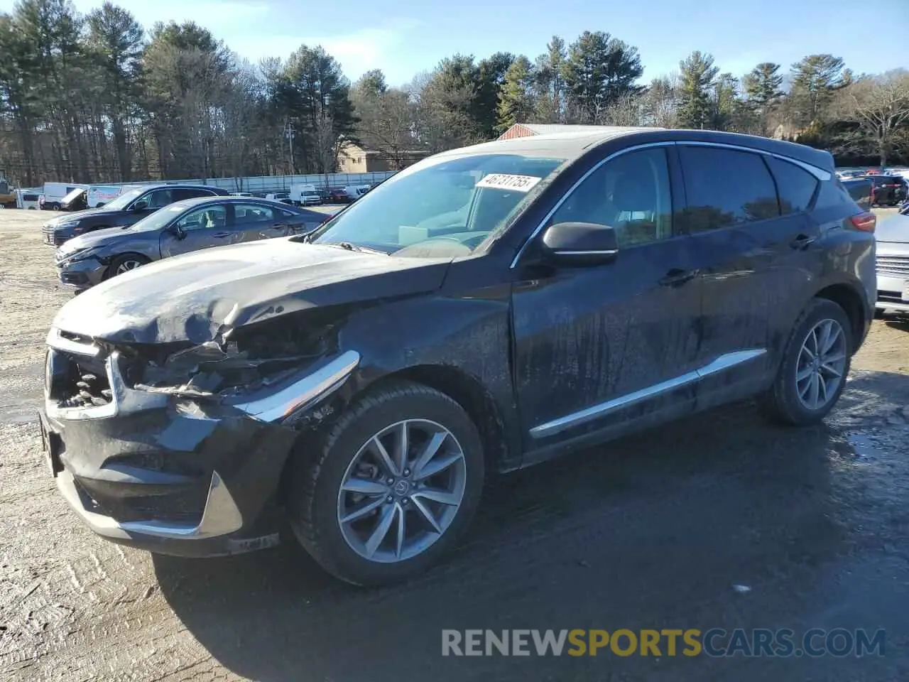 1 Photograph of a damaged car 5J8TC2H54LL013290 ACURA RDX 2020